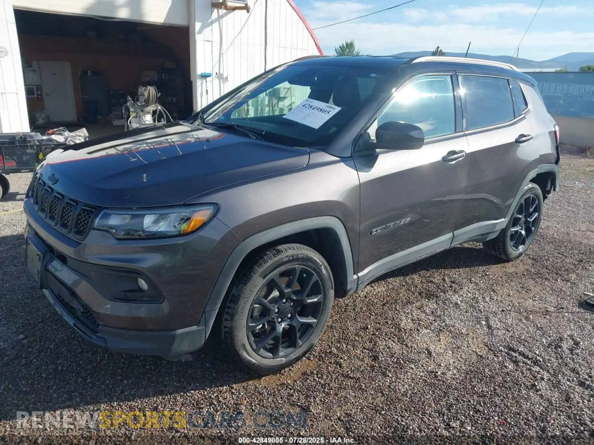 2 Photograph of a damaged car 3C4NJDBN1RT612632 JEEP COMPASS 2024