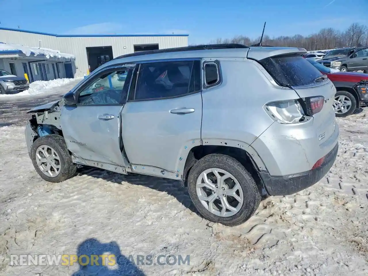 2 Photograph of a damaged car 3C4NJDBN2RT107778 JEEP COMPASS 2024