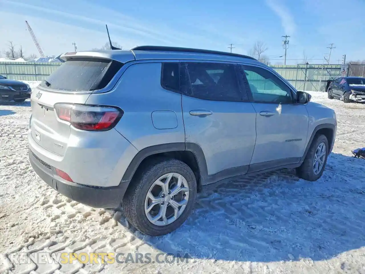 3 Photograph of a damaged car 3C4NJDBN2RT107778 JEEP COMPASS 2024