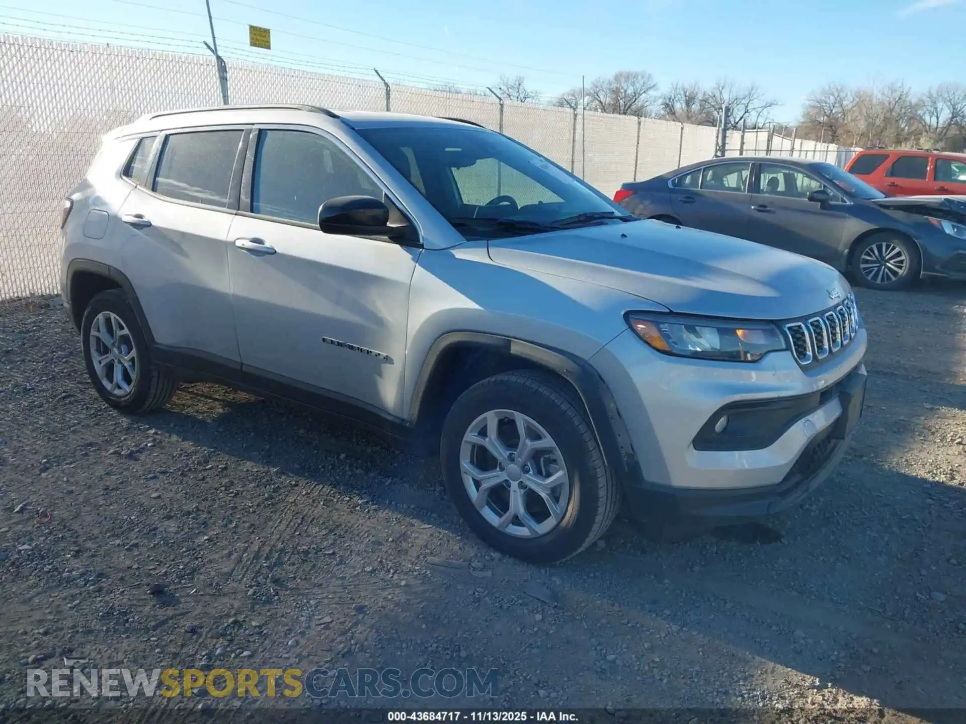 1 Photograph of a damaged car 3C4NJDBN2RT111183 JEEP COMPASS 2024
