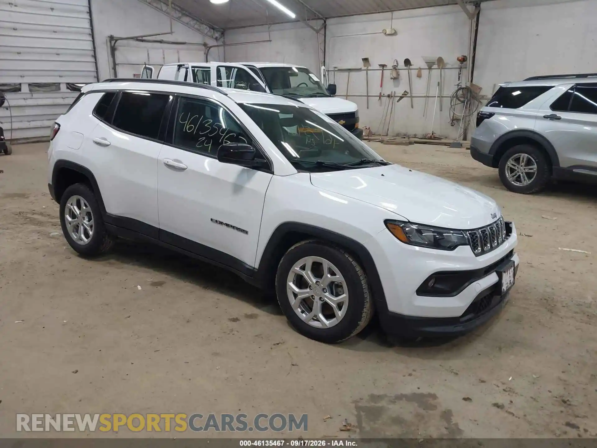 1 Photograph of a damaged car 3C4NJDBN2RT117159 JEEP COMPASS 2024