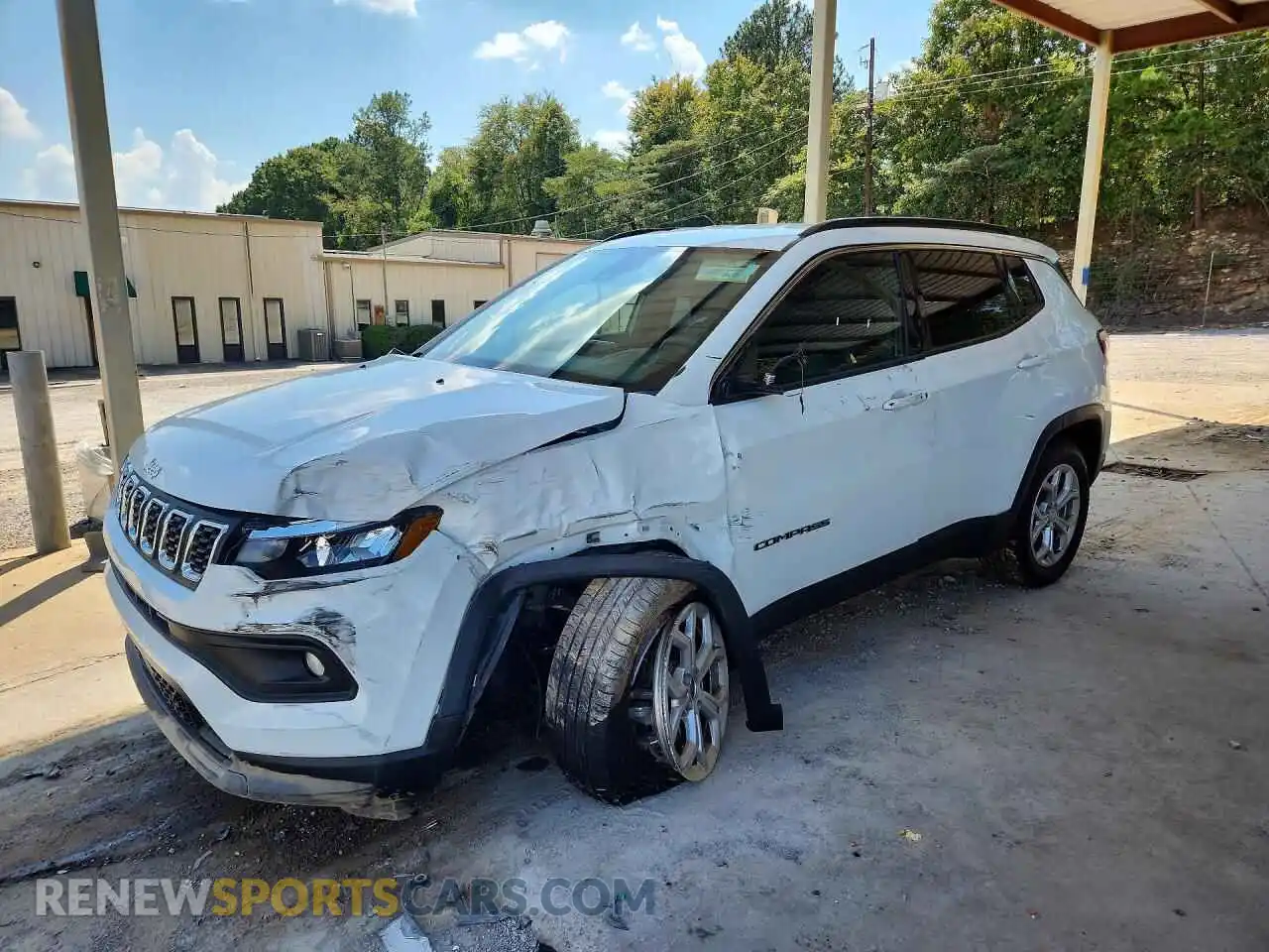 1 fotografías del automóvil dañado 3C4NJDBN2RT118943 JEEP COMPASS 2024