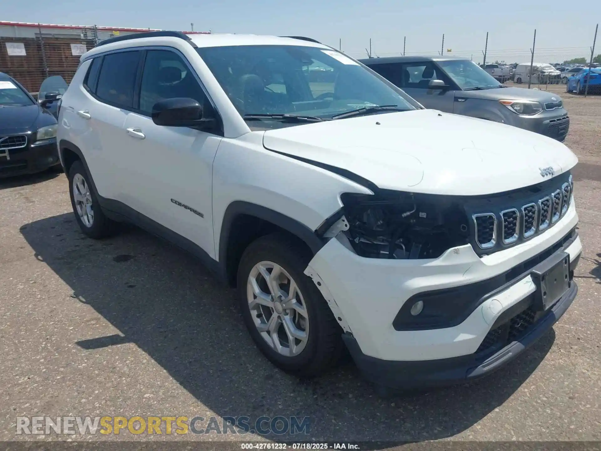 1 Photograph of a damaged car 3C4NJDBN2RT138917 JEEP COMPASS 2024