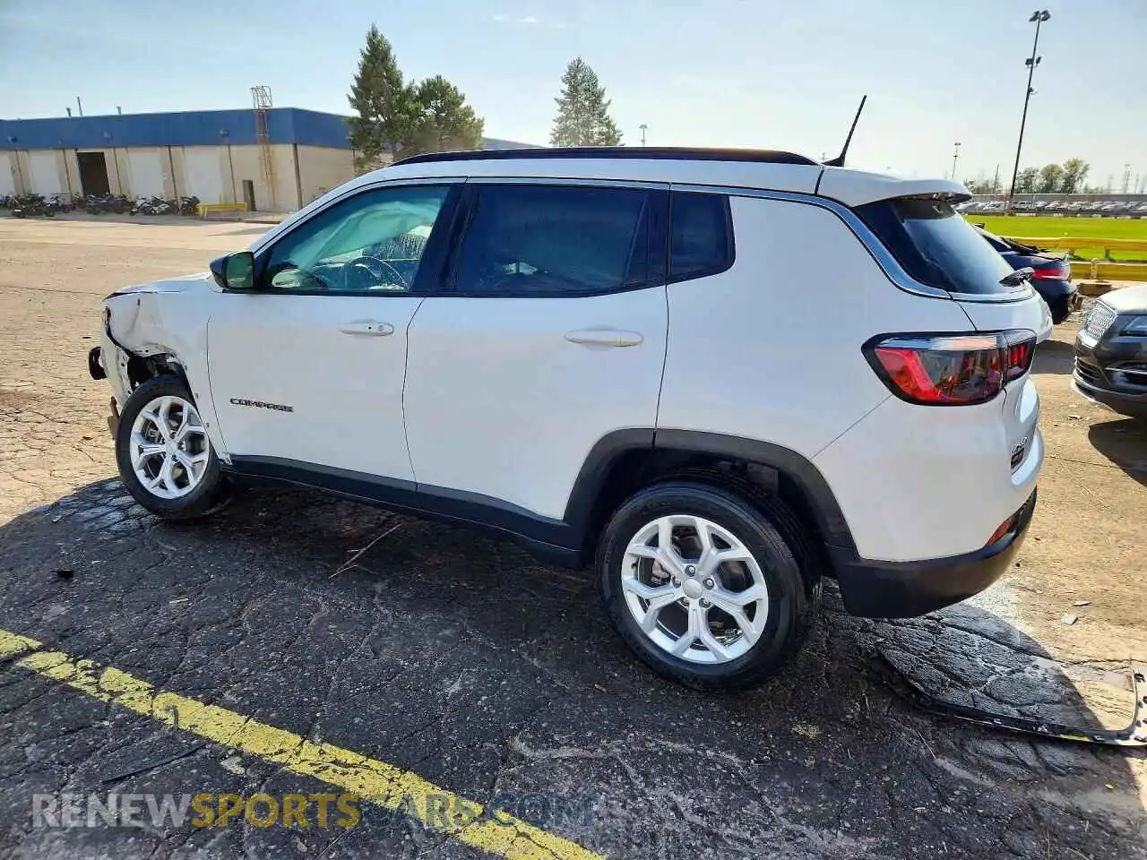2 Photograph of a damaged car 3C4NJDBN2RT158276 JEEP COMPASS 2024
