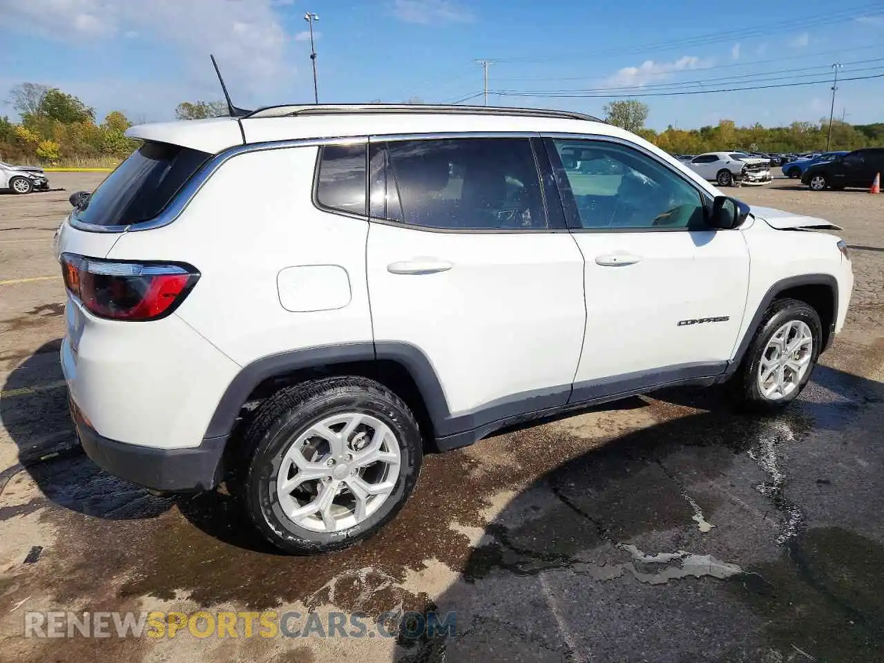 3 Photograph of a damaged car 3C4NJDBN2RT158276 JEEP COMPASS 2024