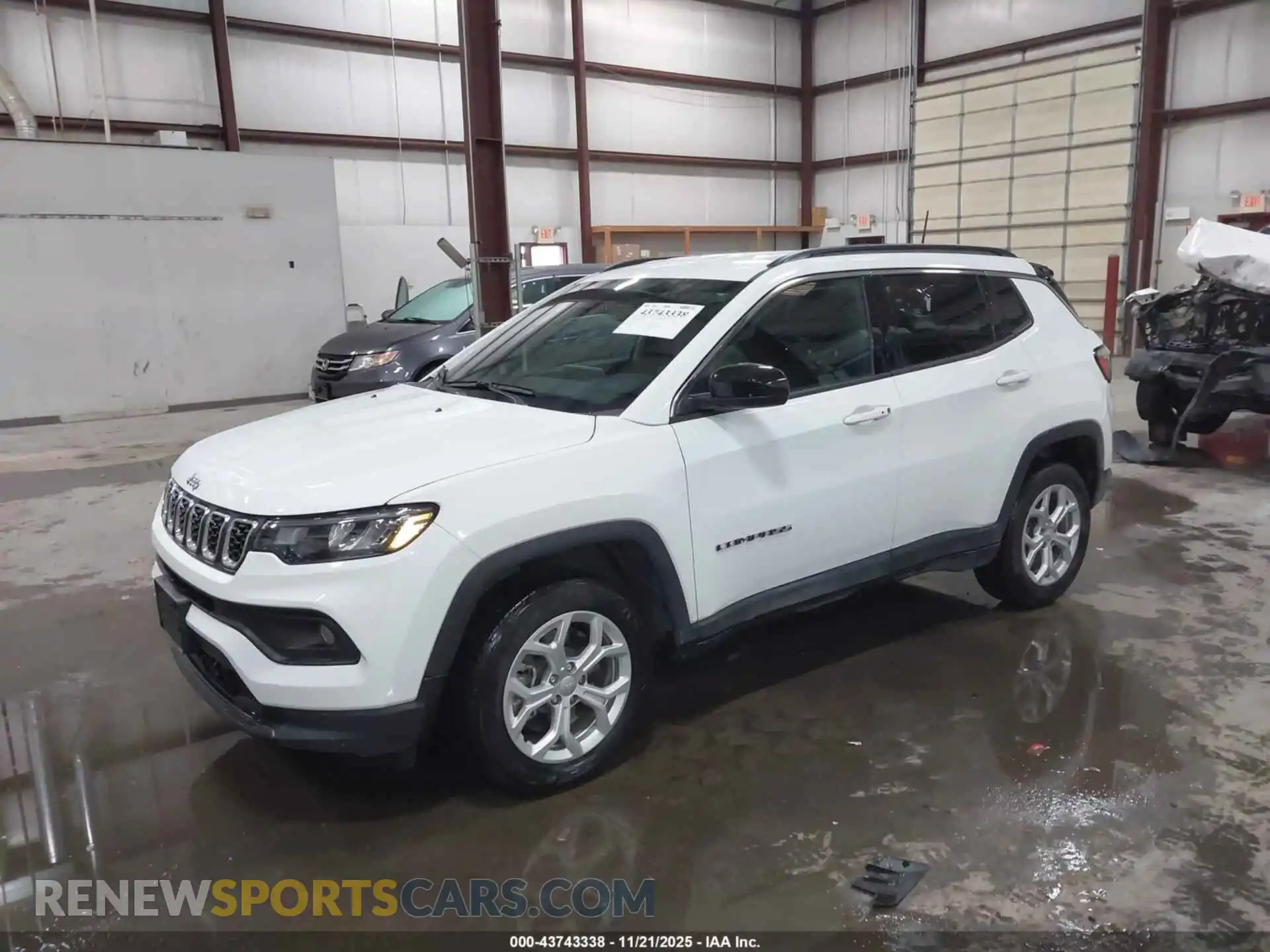 2 Photograph of a damaged car 3C4NJDBN3RT113878 JEEP COMPASS 2024