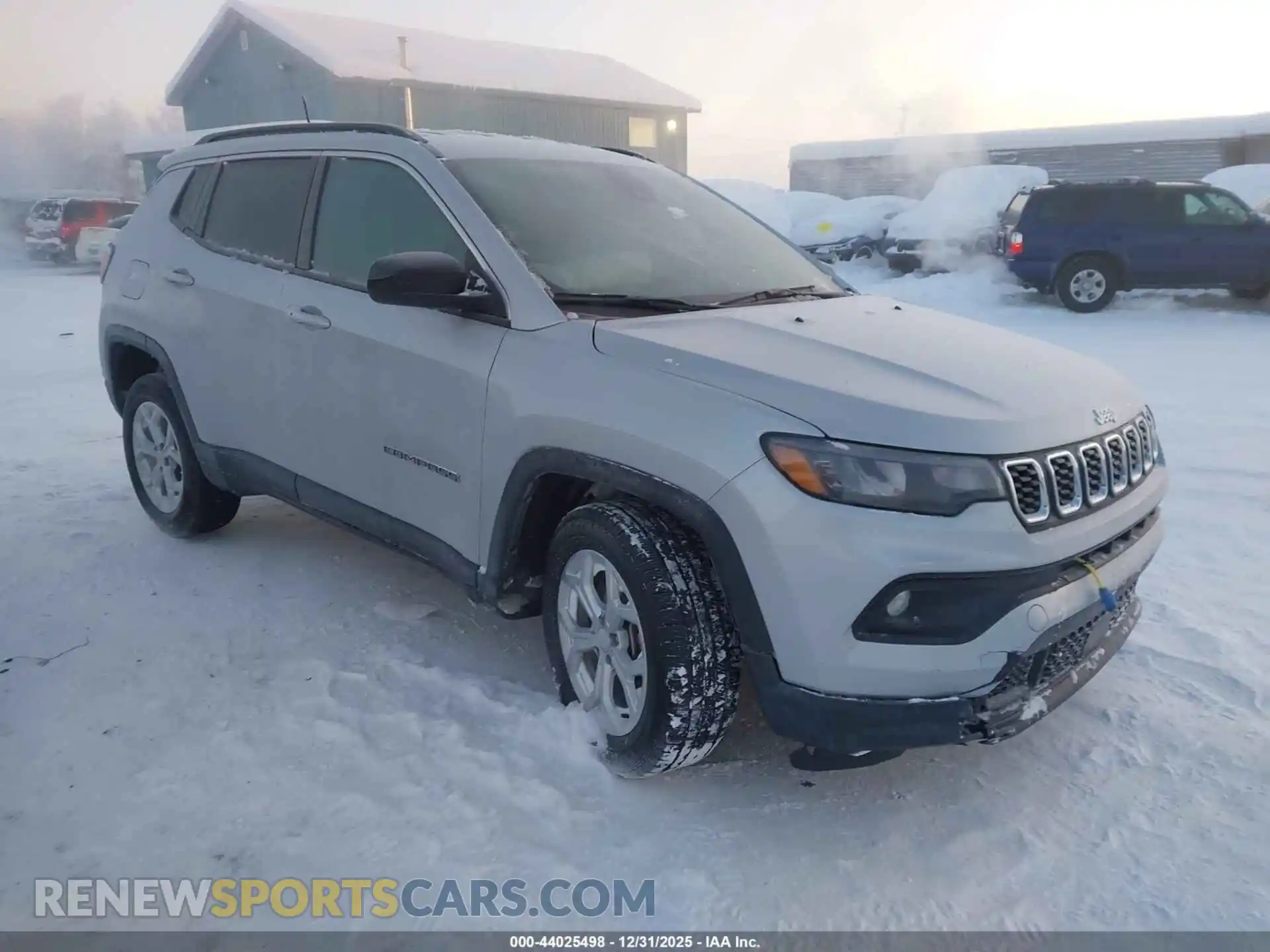 1 Photograph of a damaged car 3C4NJDBN3RT117915 JEEP COMPASS 2024