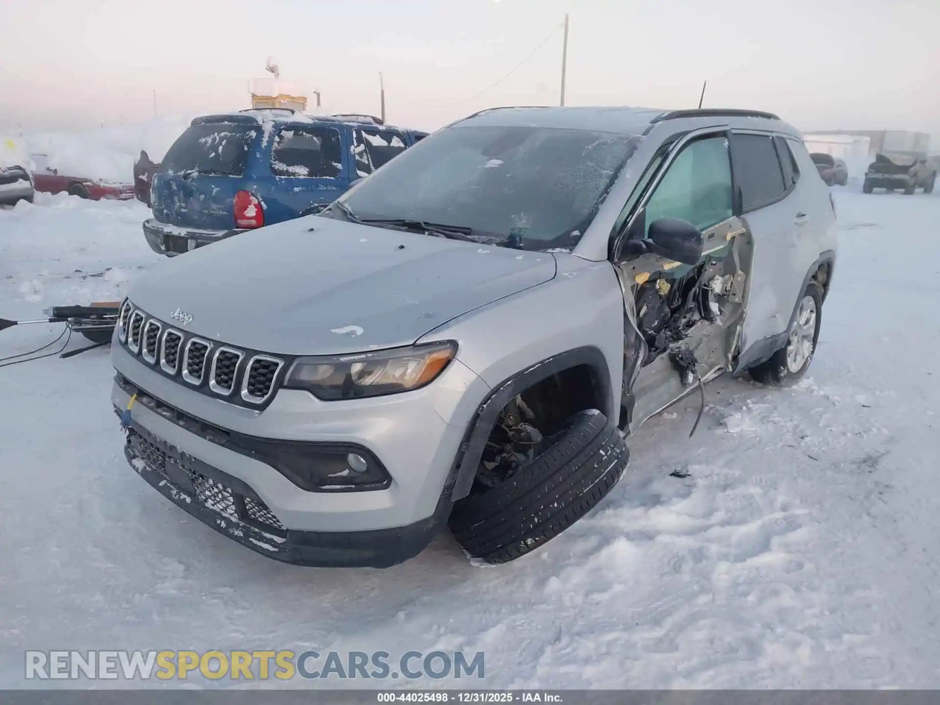 2 Photograph of a damaged car 3C4NJDBN3RT117915 JEEP COMPASS 2024