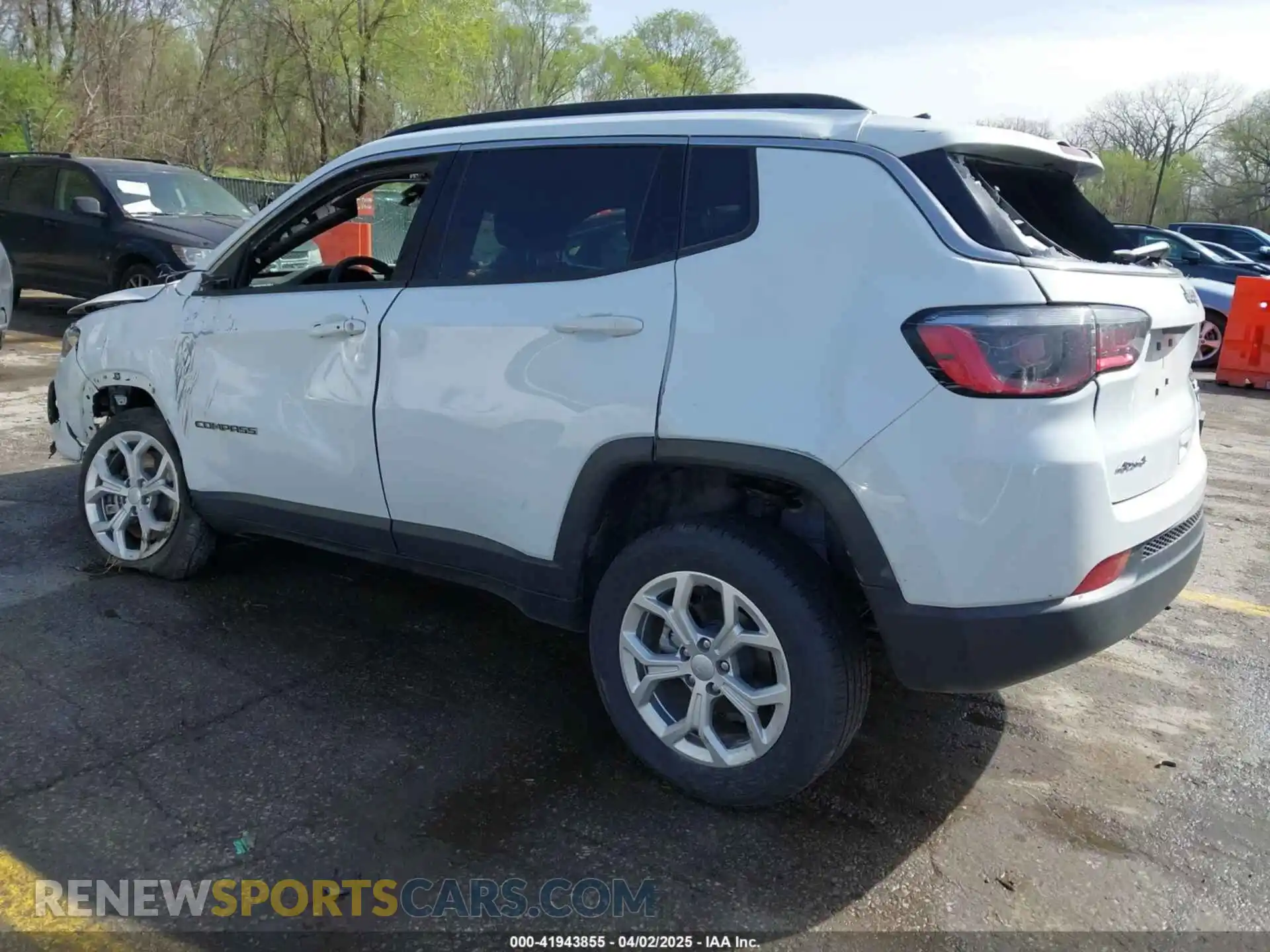 3 Photograph of a damaged car 3C4NJDBN3RT154432 JEEP COMPASS 2024