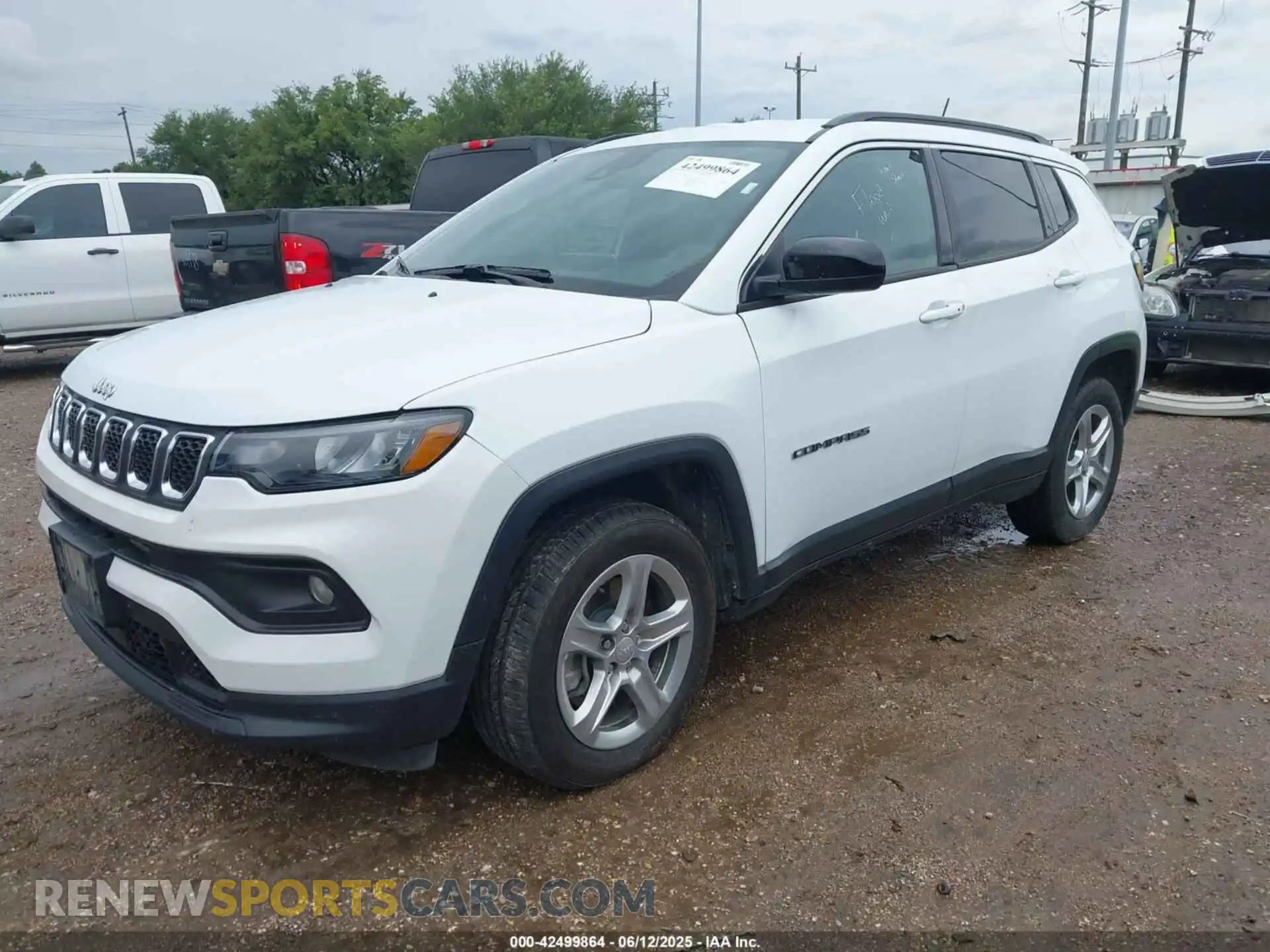 2 Photograph of a damaged car 3C4NJDBN3RT597390 JEEP COMPASS 2024