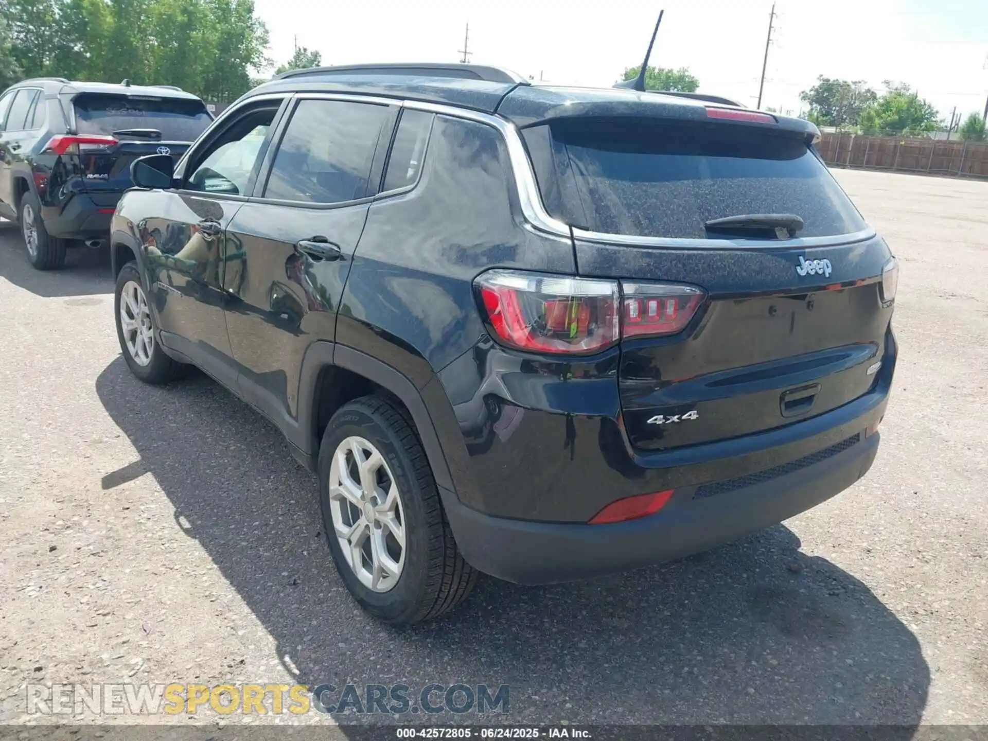 3 Photograph of a damaged car 3C4NJDBN4RT100797 JEEP COMPASS 2024
