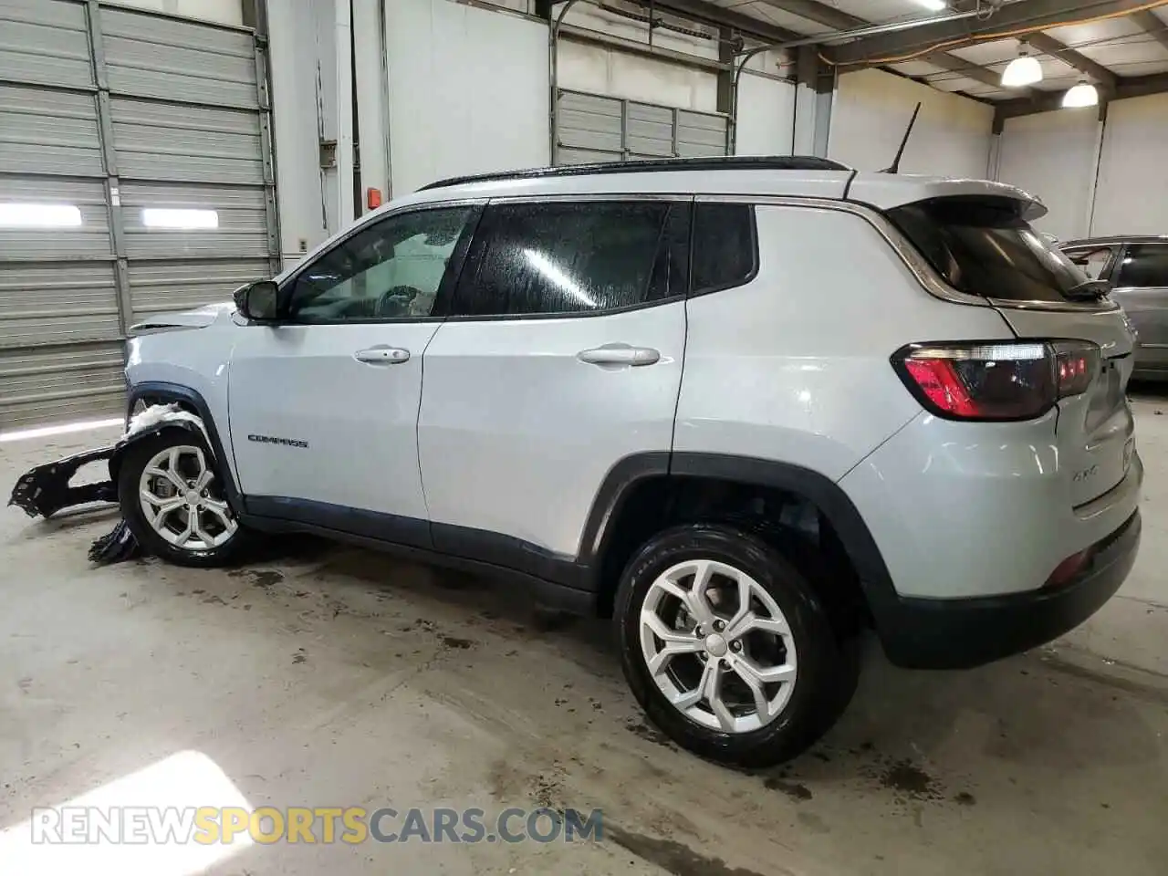 2 Photograph of a damaged car 3C4NJDBN4RT119186 JEEP COMPASS 2024