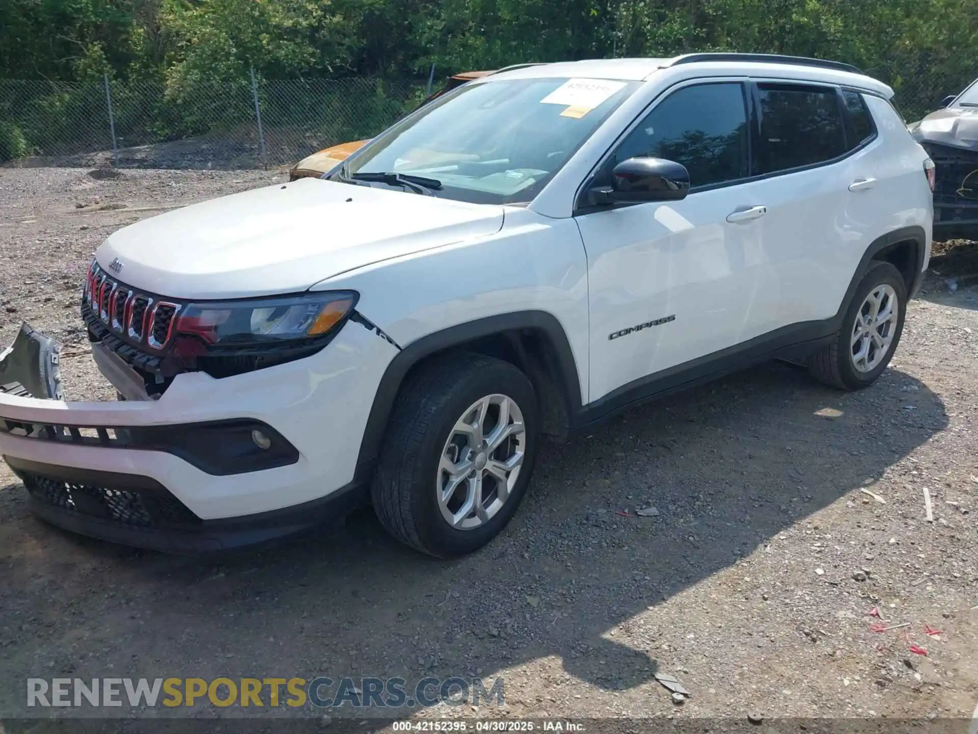 2 Photograph of a damaged car 3C4NJDBN4RT124422 JEEP COMPASS 2024