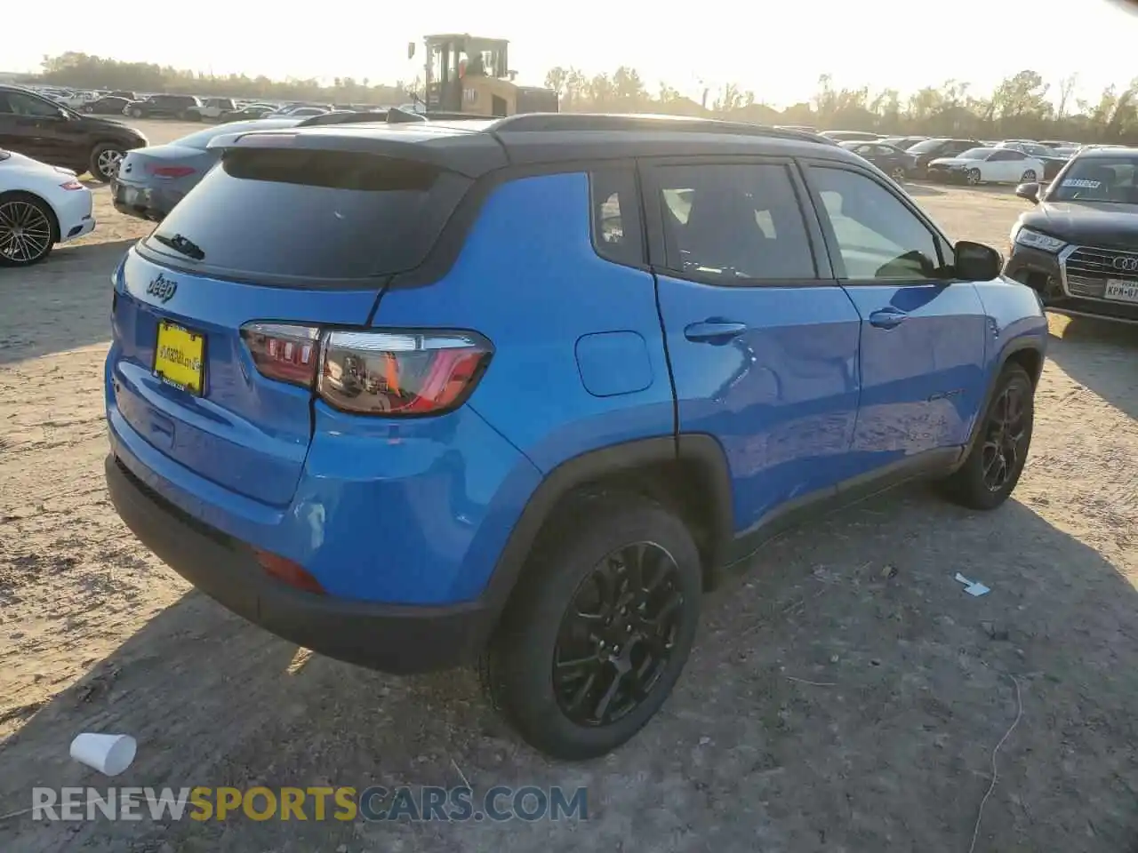 3 Photograph of a damaged car 3C4NJDBN4RT133797 JEEP COMPASS 2024