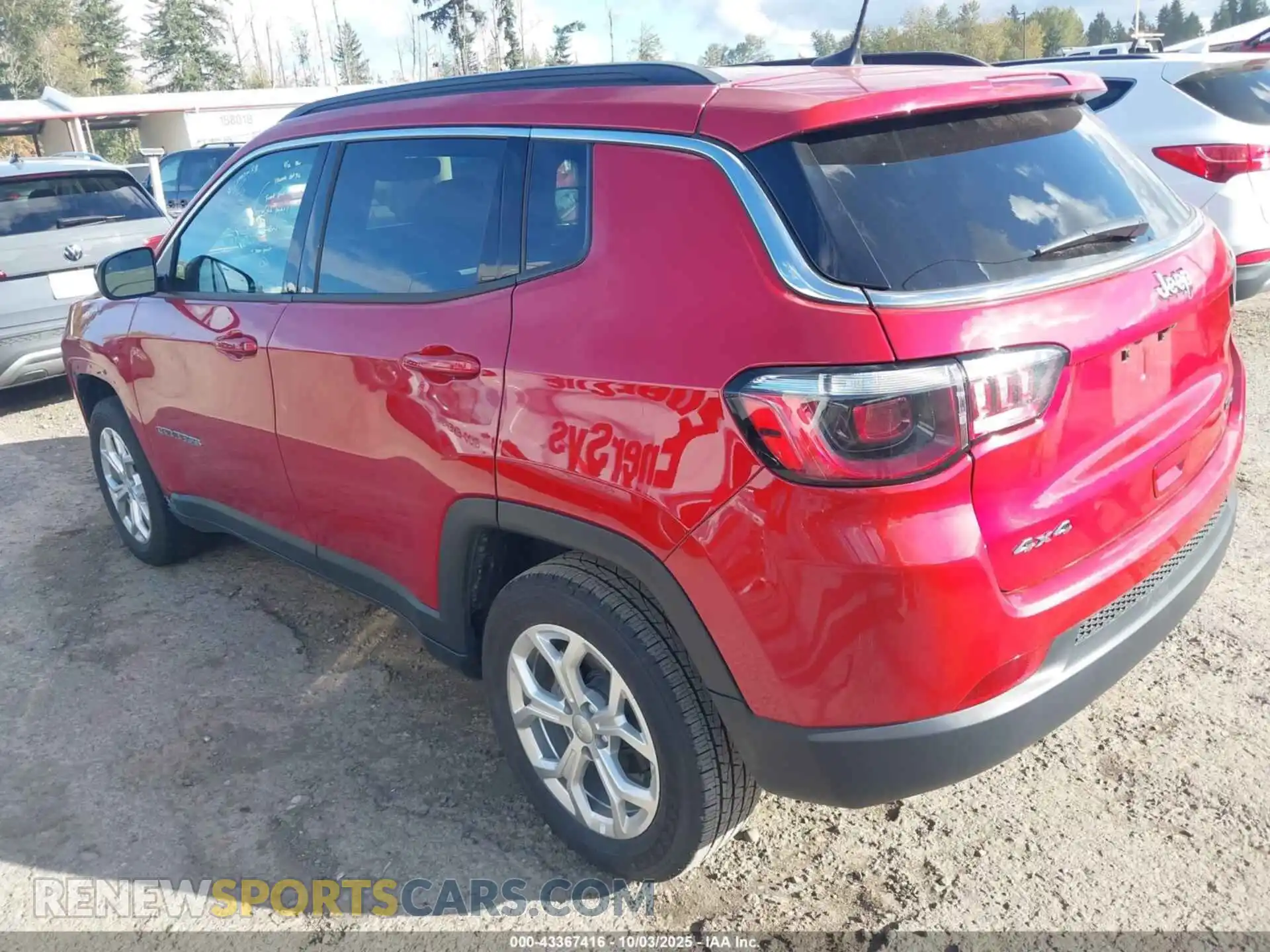 3 Photograph of a damaged car 3C4NJDBN4RT147957 JEEP COMPASS 2024