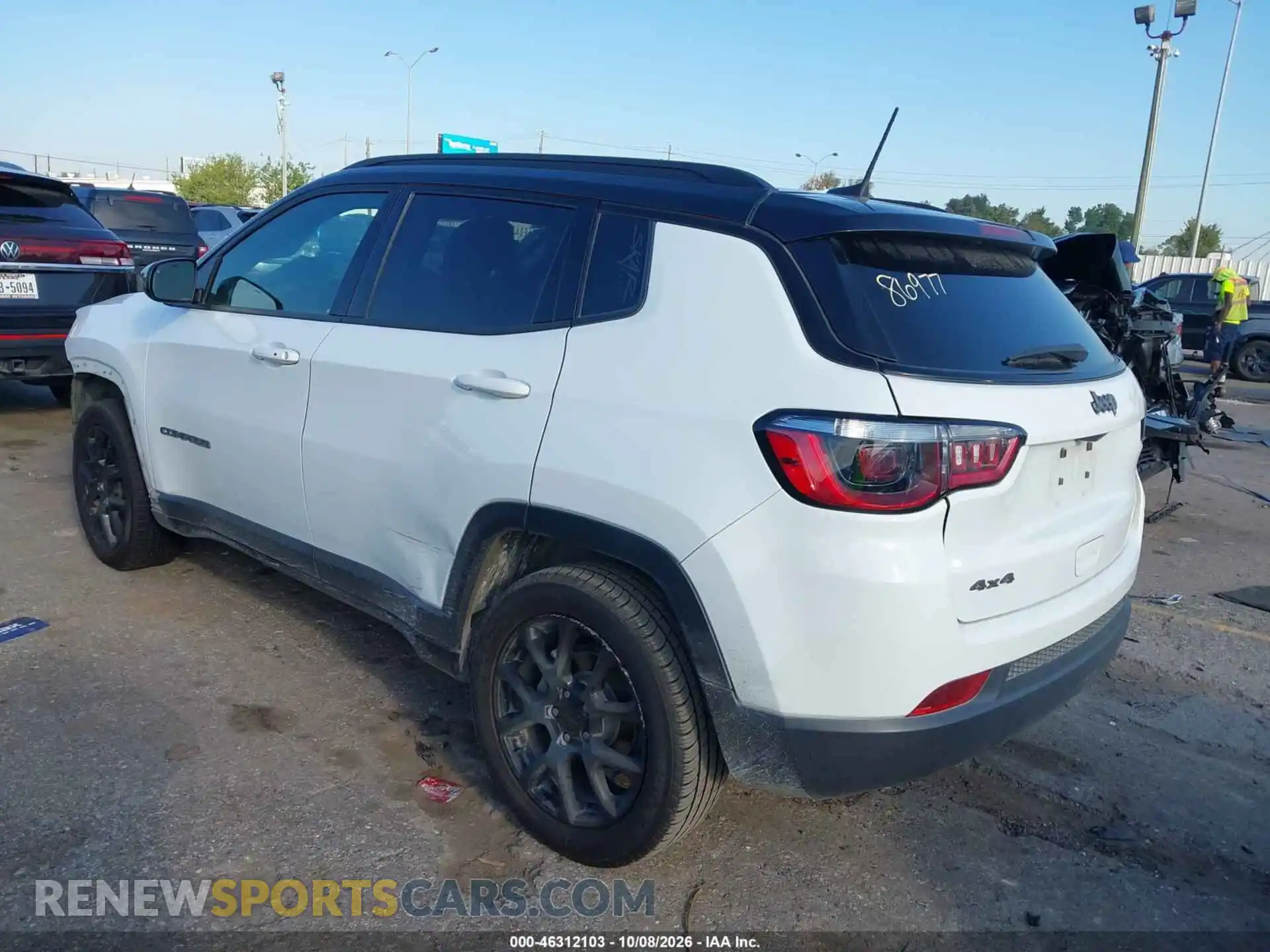 3 fotografías del automóvil dañado 3C4NJDBN4RT151703 JEEP COMPASS 2024