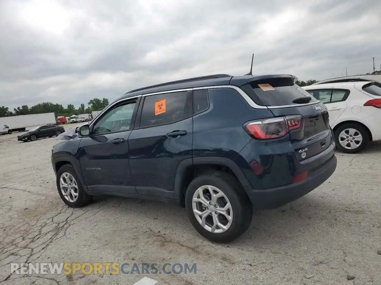 2 Photograph of a damaged car 3C4NJDBN4RT175631 JEEP COMPASS 2024