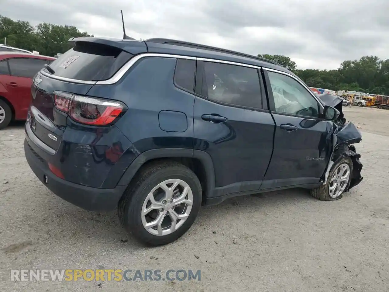 3 Photograph of a damaged car 3C4NJDBN4RT175631 JEEP COMPASS 2024