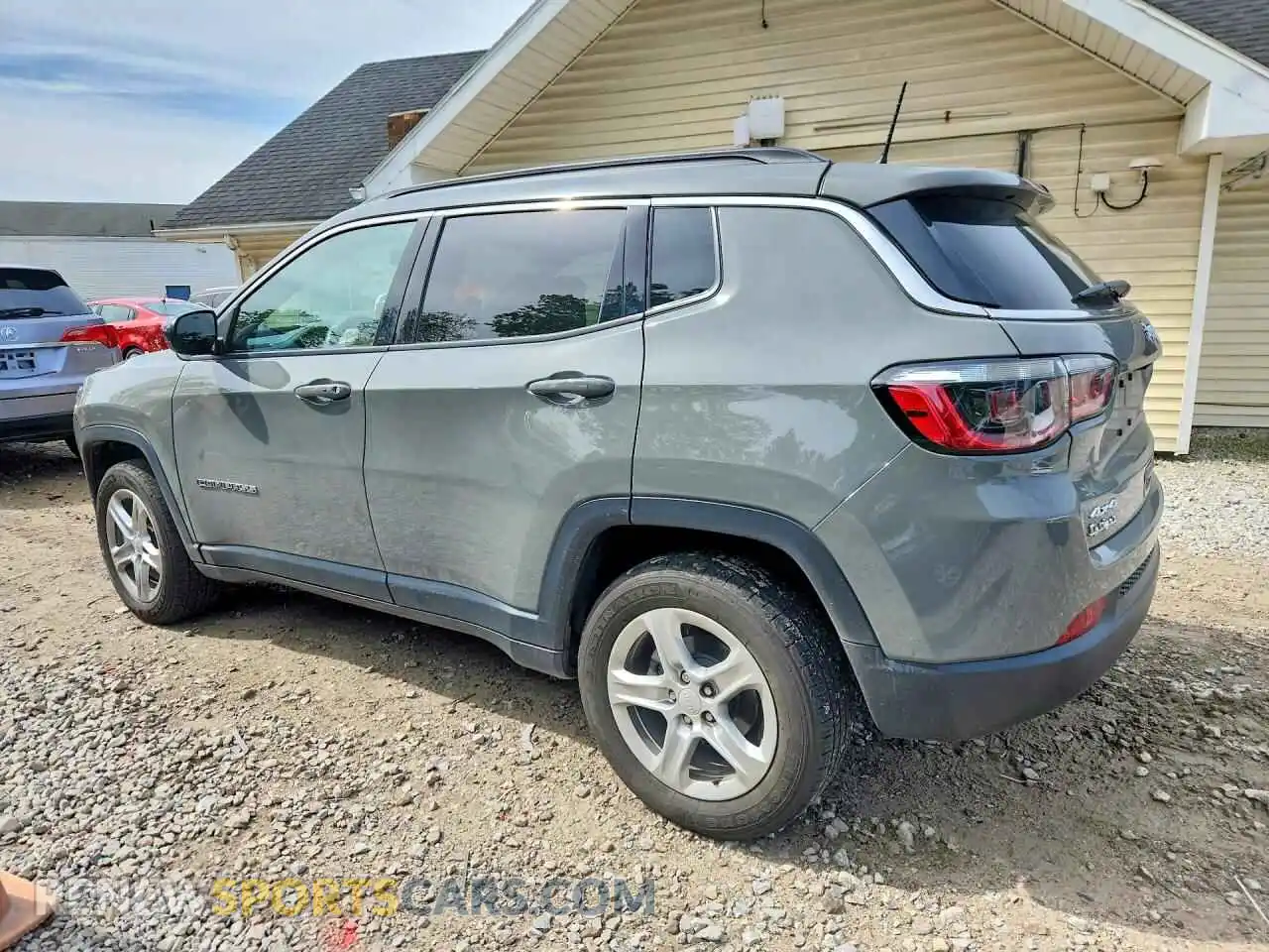 2 Photograph of a damaged car 3C4NJDBN4RT583174 JEEP COMPASS 2024
