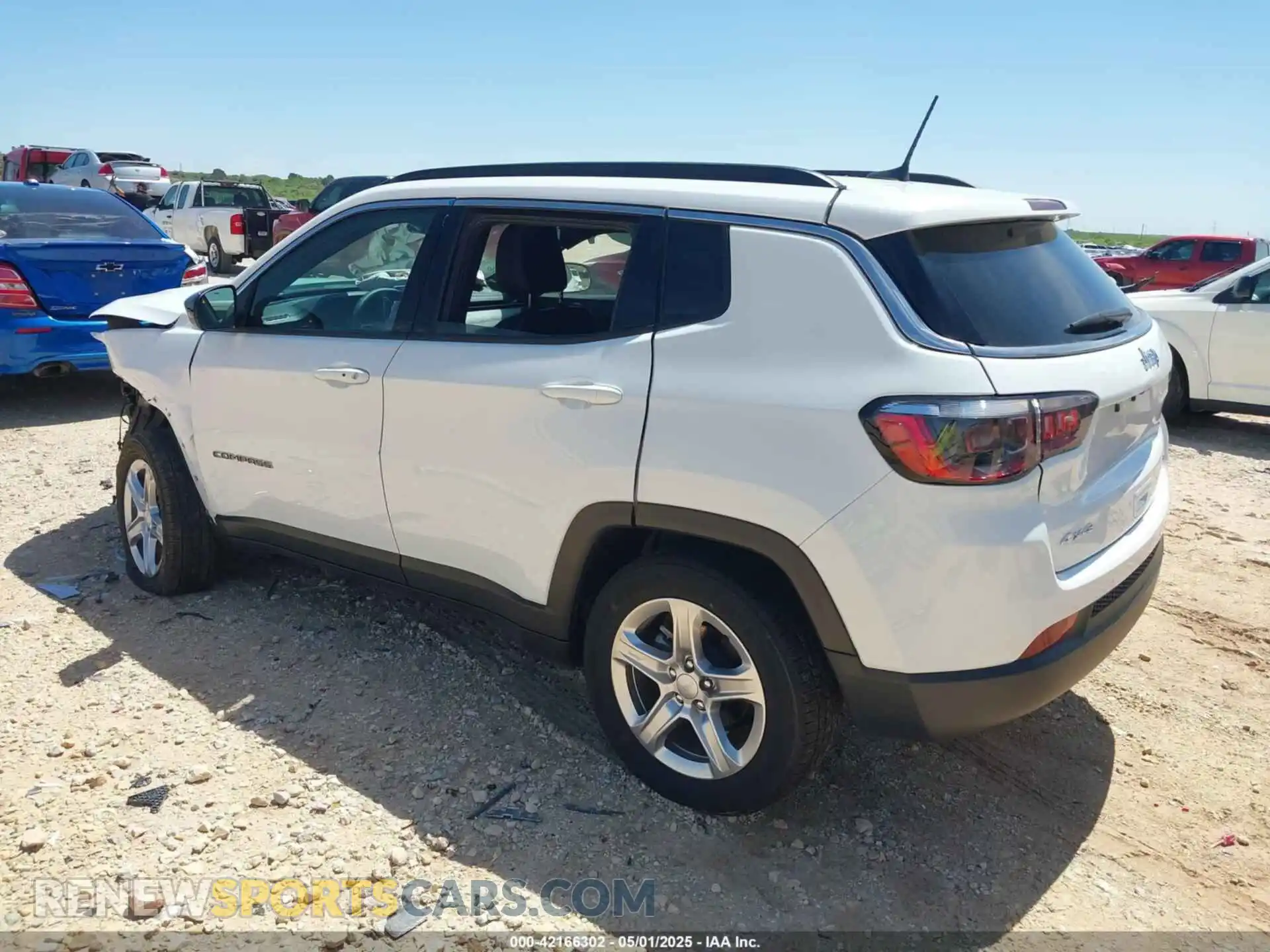 3 Photograph of a damaged car 3C4NJDBN4RT604198 JEEP COMPASS 2024