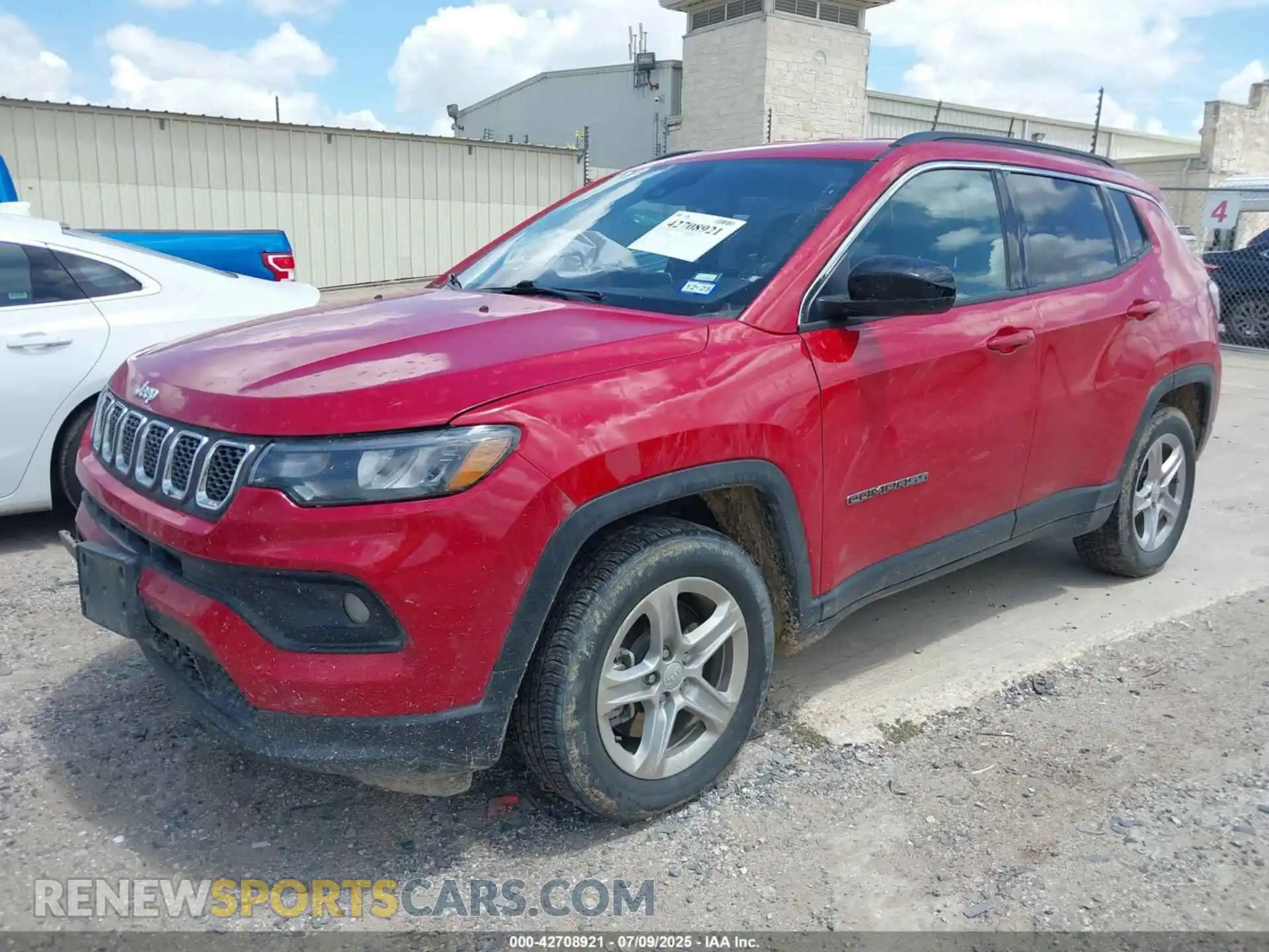 2 Photograph of a damaged car 3C4NJDBN4RT604668 JEEP COMPASS 2024