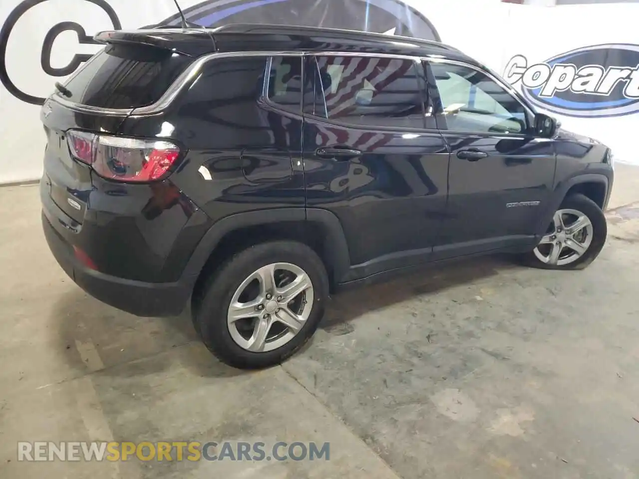 3 Photograph of a damaged car 3C4NJDBN4RT606100 JEEP COMPASS 2024