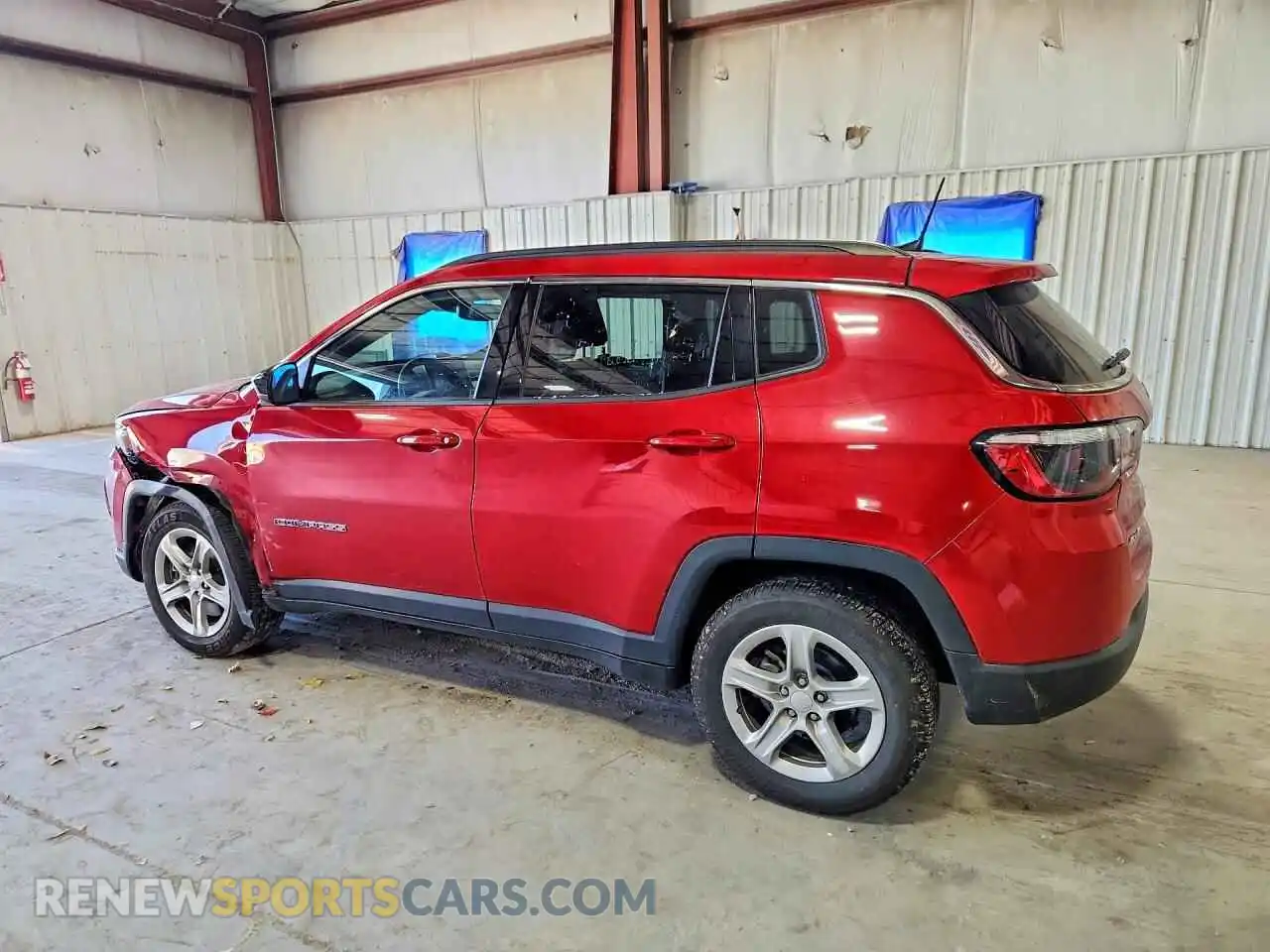 2 Photograph of a damaged car 3C4NJDBN4RT607120 JEEP COMPASS 2024