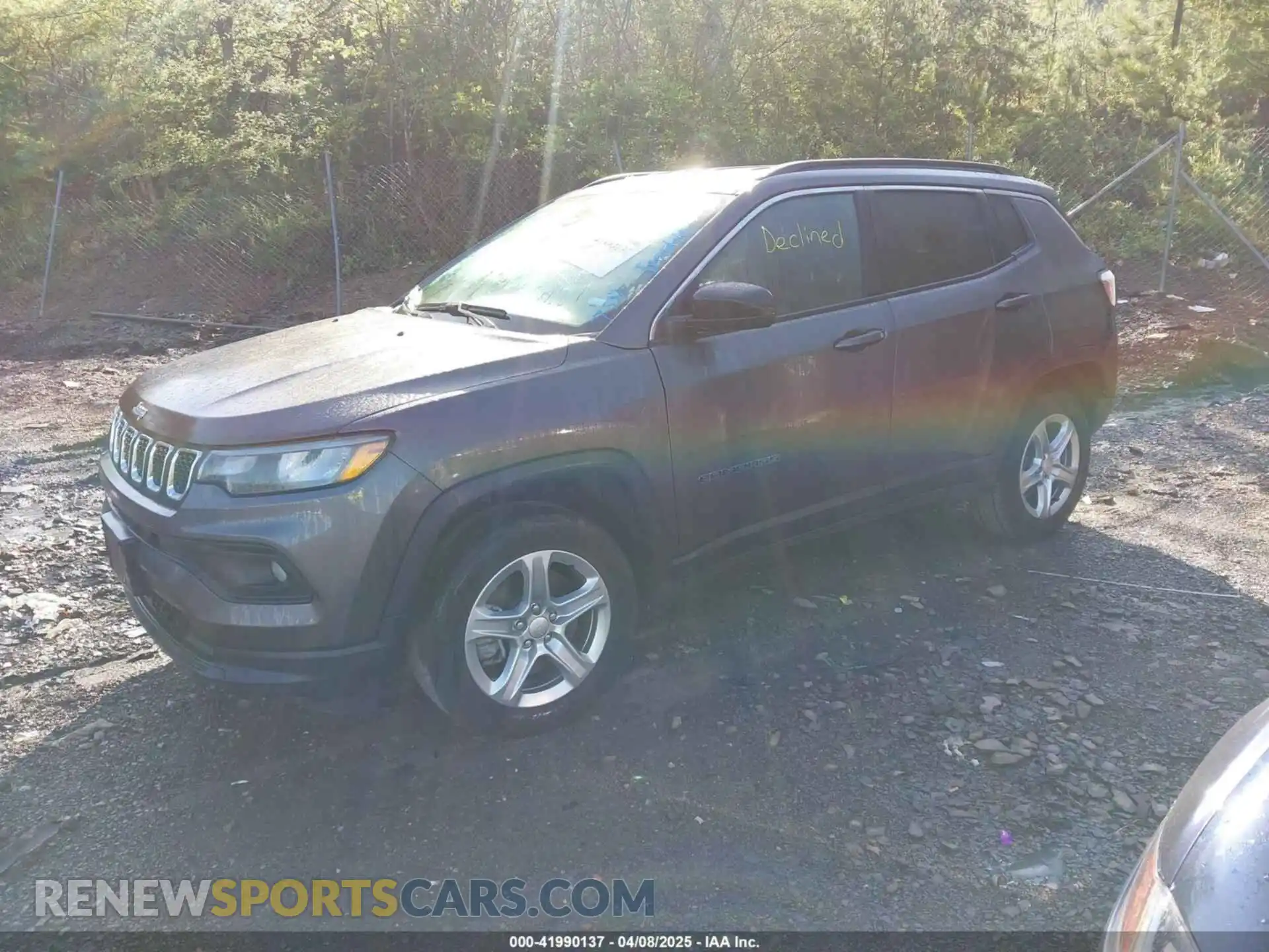 2 Photograph of a damaged car 3C4NJDBN4RT607537 JEEP COMPASS 2024