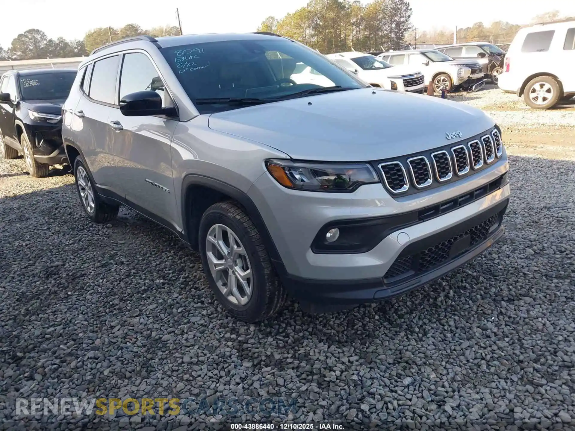 1 Photograph of a damaged car 3C4NJDBN5RT113607 JEEP COMPASS 2024