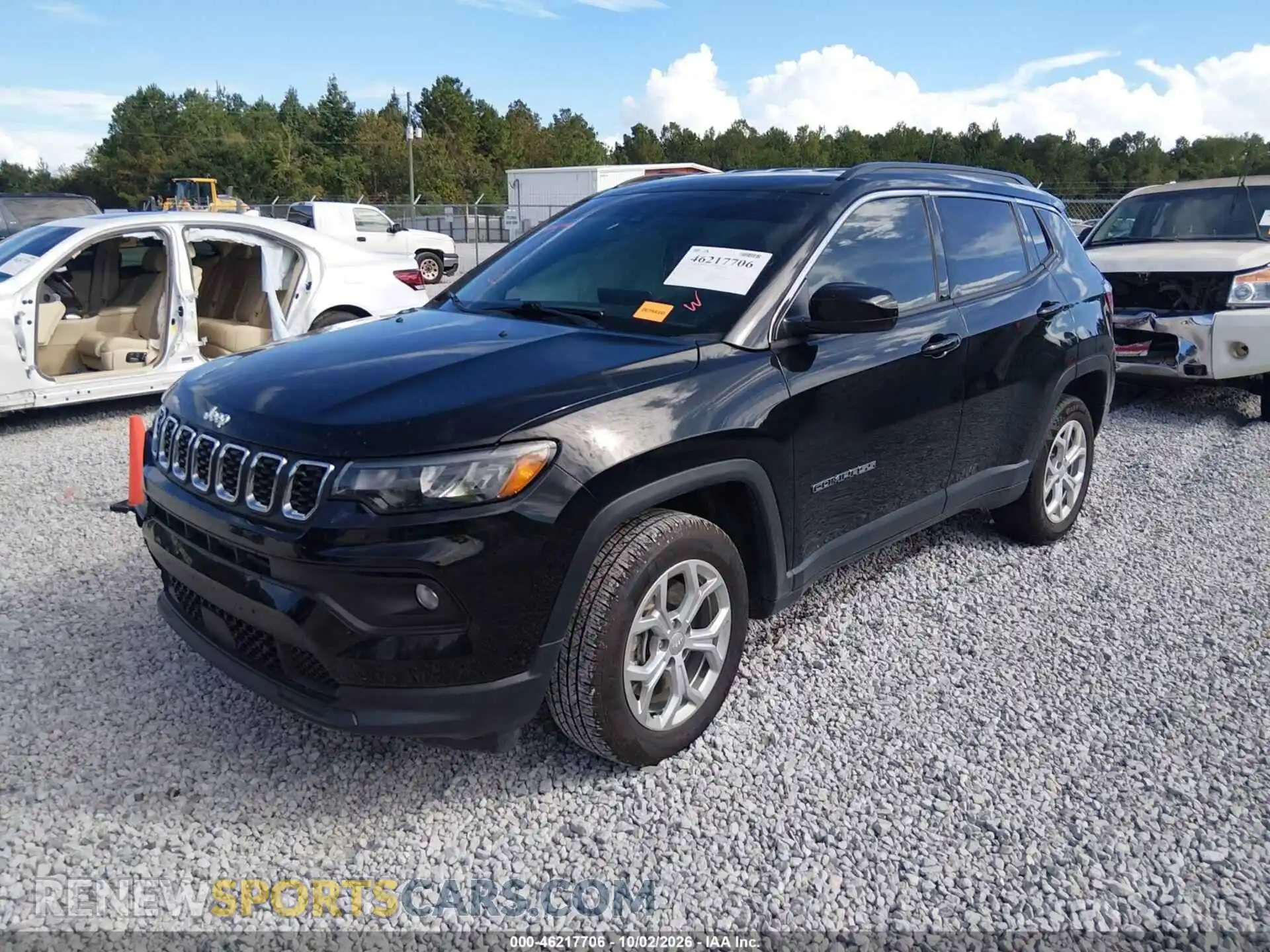 2 Photograph of a damaged car 3C4NJDBN5RT117494 JEEP COMPASS 2024