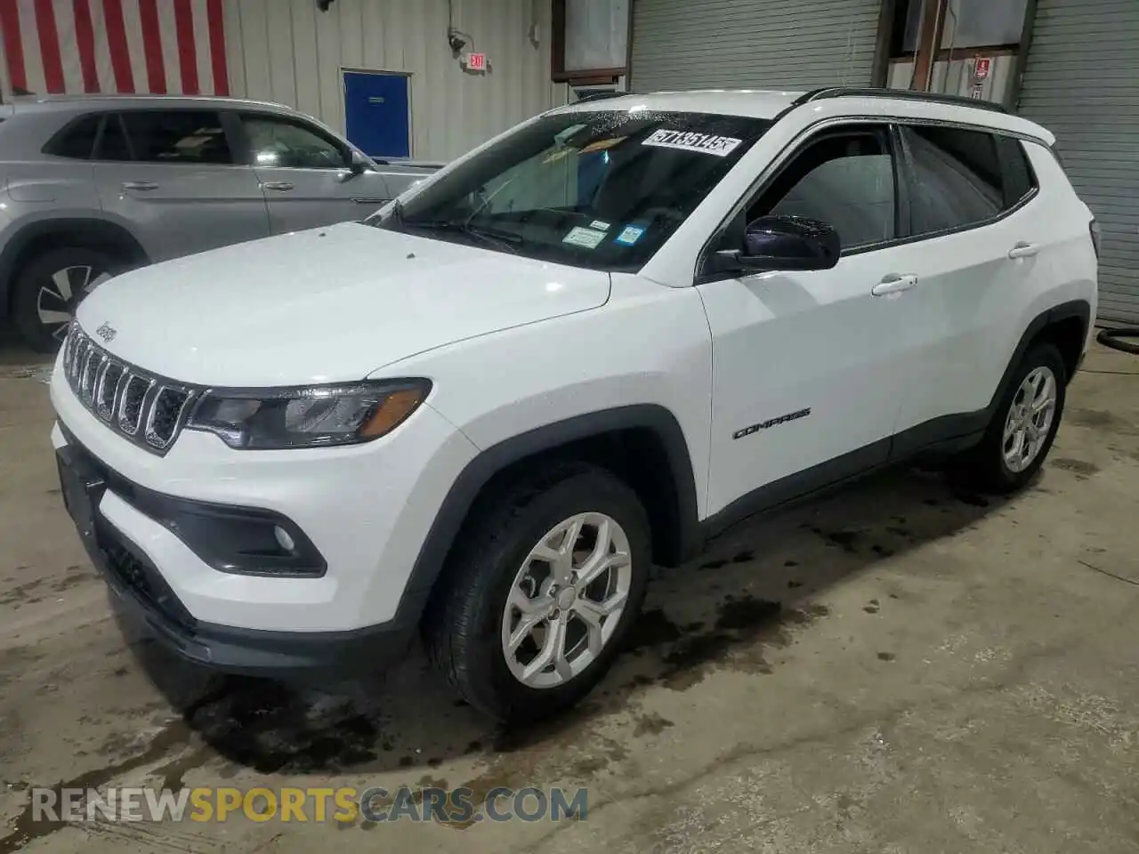 1 Photograph of a damaged car 3C4NJDBN5RT118709 JEEP COMPASS 2024