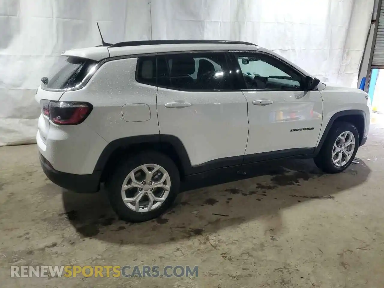 3 Photograph of a damaged car 3C4NJDBN5RT118709 JEEP COMPASS 2024