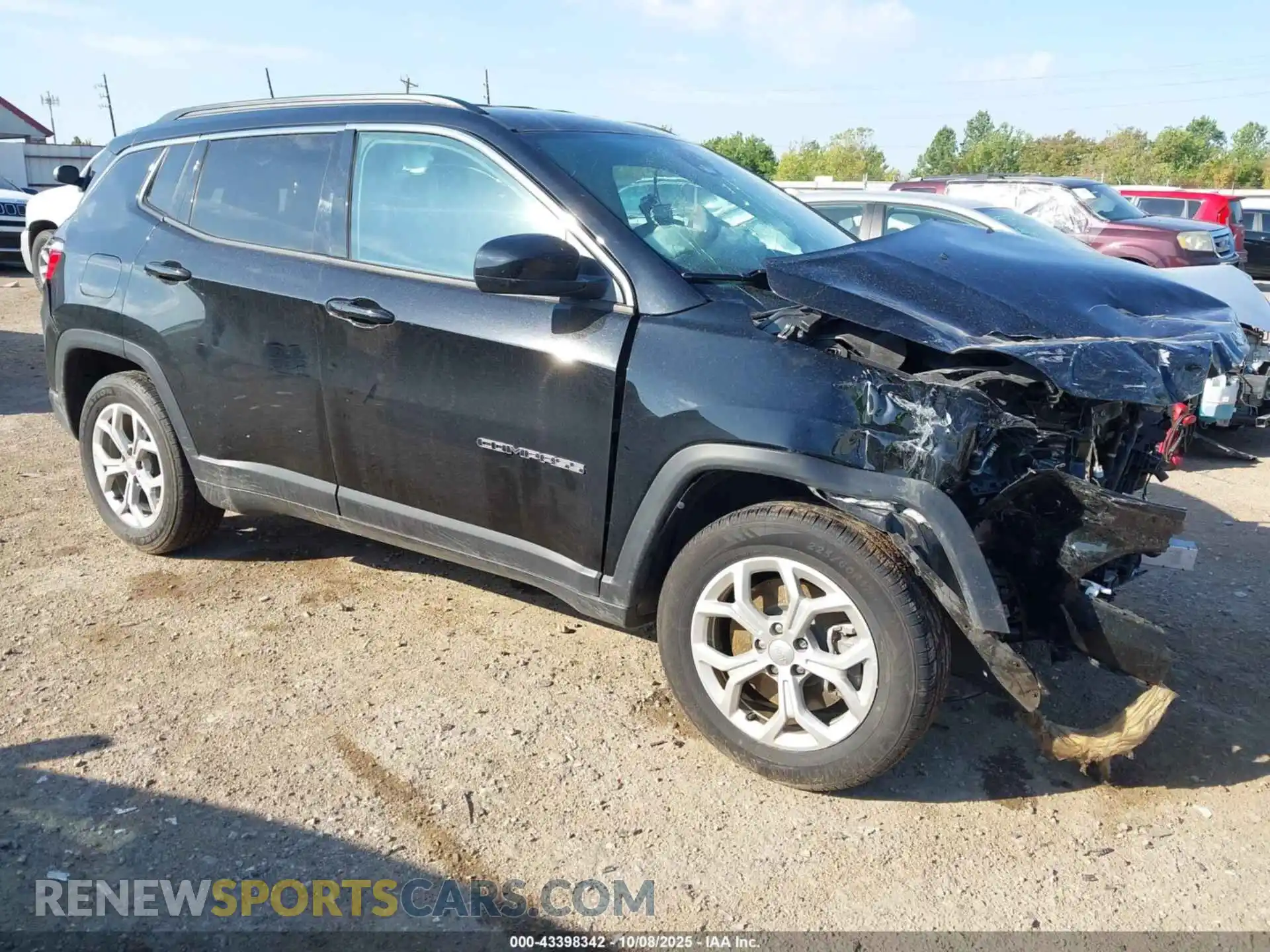 1 Photograph of a damaged car 3C4NJDBN5RT119083 JEEP COMPASS 2024