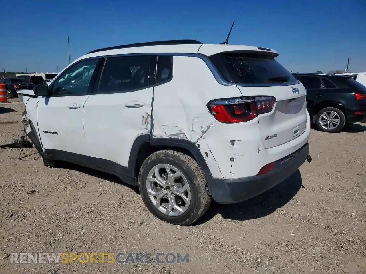 2 Photograph of a damaged car 3C4NJDBN5RT119438 JEEP COMPASS 2024