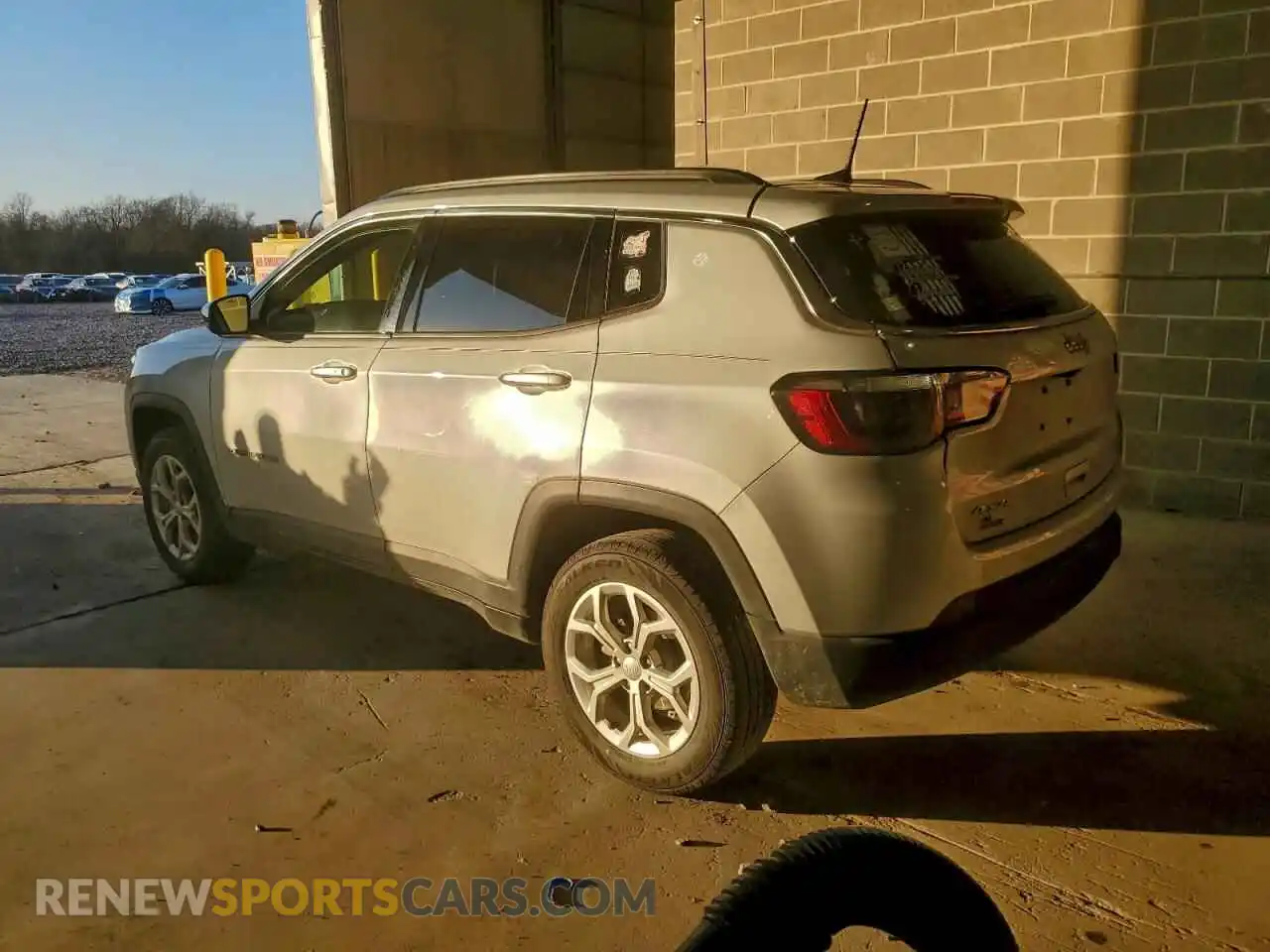 2 Photograph of a damaged car 3C4NJDBN5RT142606 JEEP COMPASS 2024
