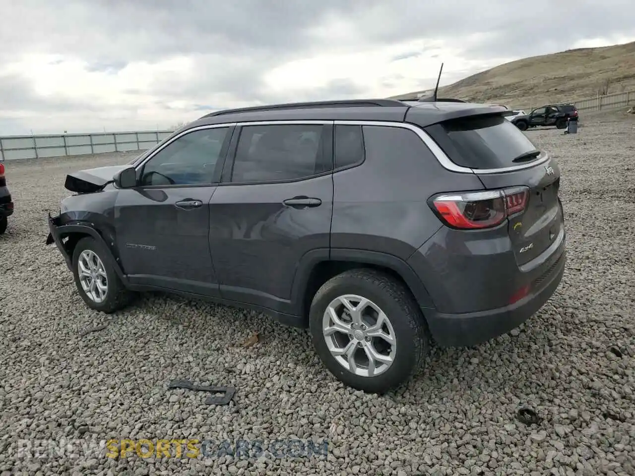 2 Photograph of a damaged car 3C4NJDBN5RT170017 JEEP COMPASS 2024