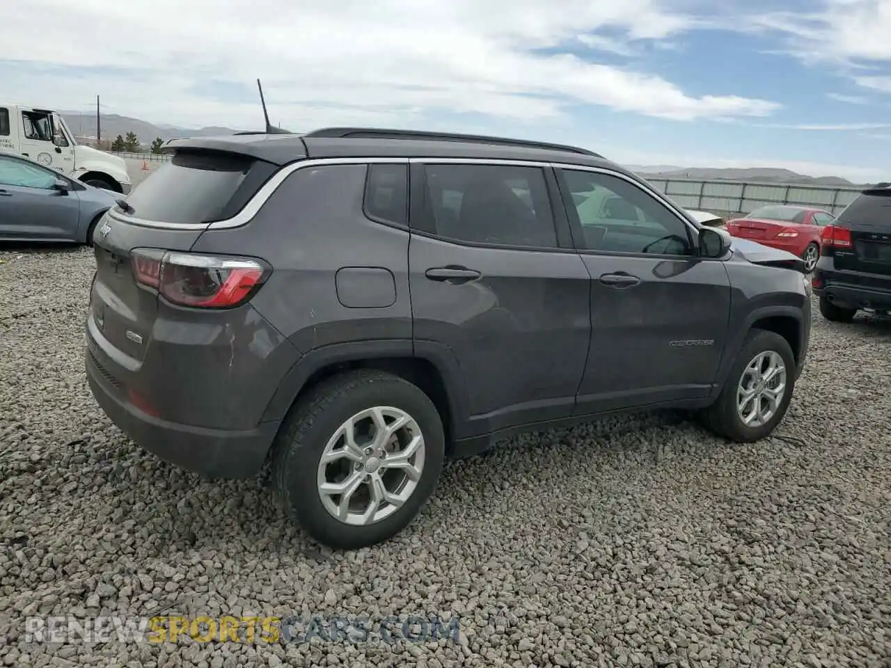3 Photograph of a damaged car 3C4NJDBN5RT170017 JEEP COMPASS 2024