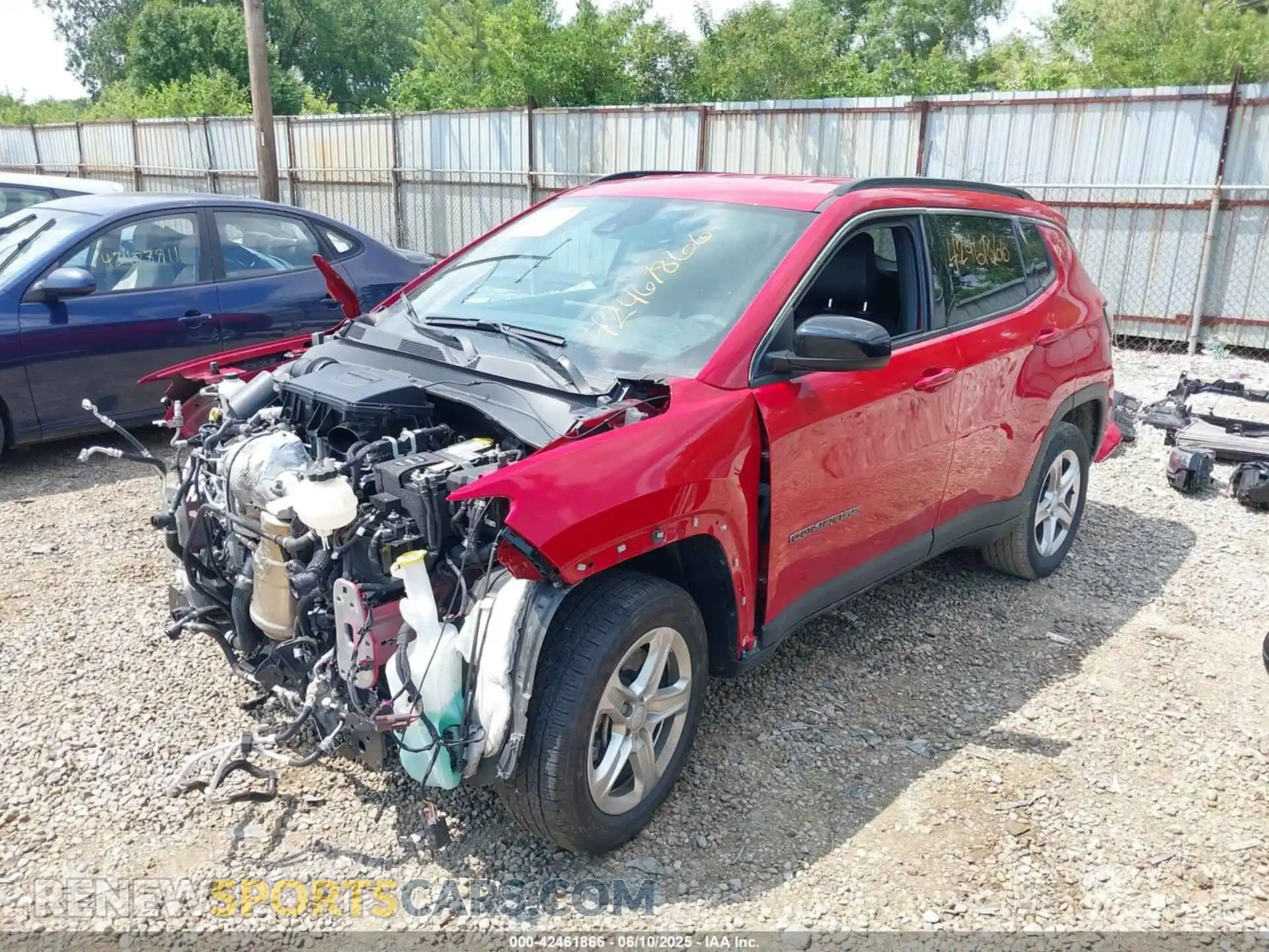 2 Photograph of a damaged car 3C4NJDBN5RT579943 JEEP COMPASS 2024