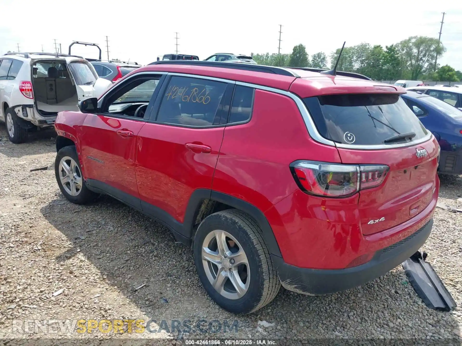 3 Photograph of a damaged car 3C4NJDBN5RT579943 JEEP COMPASS 2024