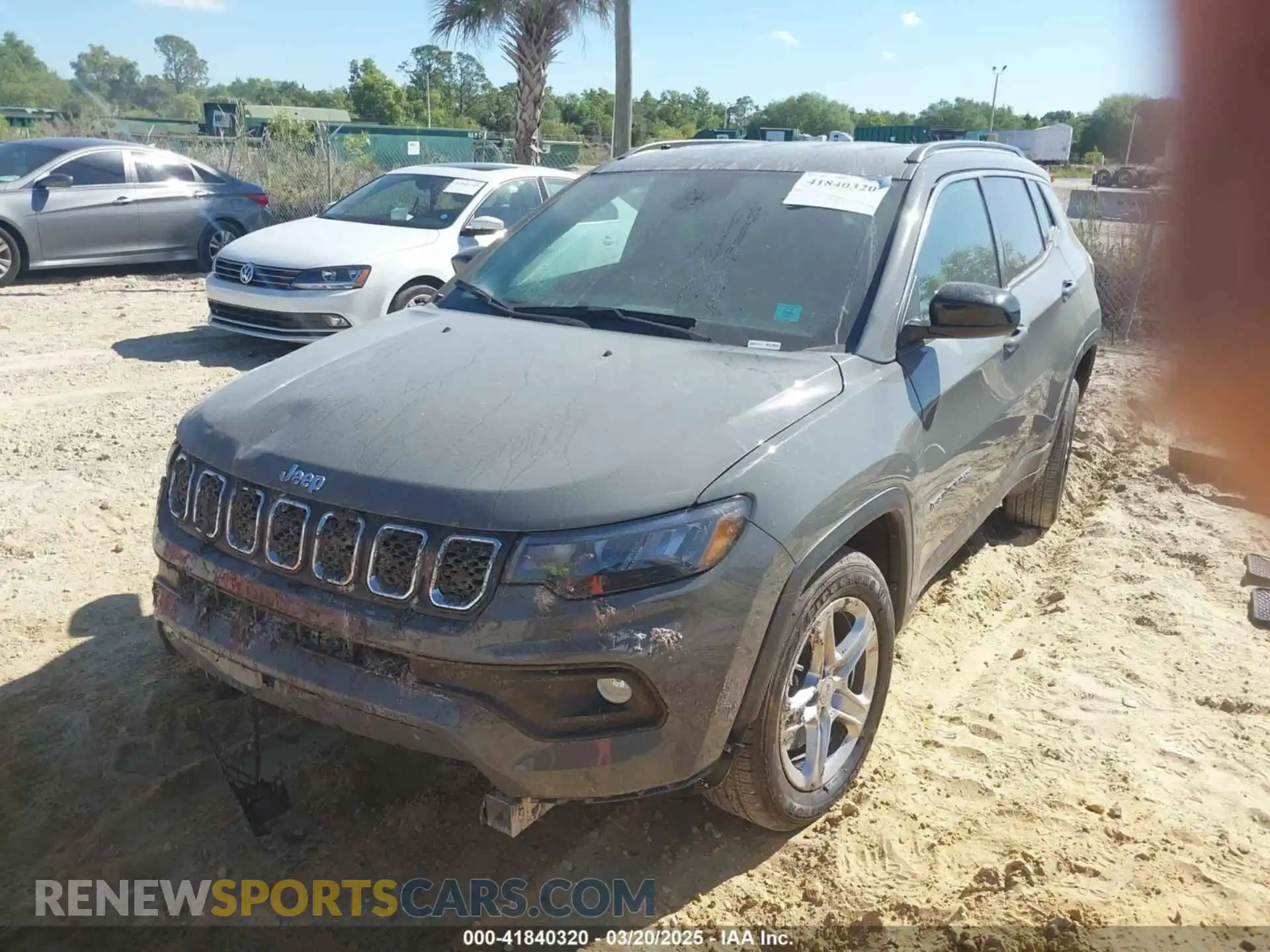 2 Photograph of a damaged car 3C4NJDBN5RT586715 JEEP COMPASS 2024