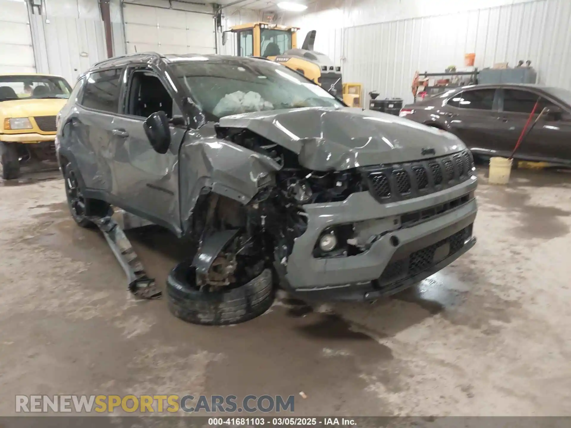 1 fotografías del automóvil dañado 3C4NJDBN5RT588075 JEEP COMPASS 2024