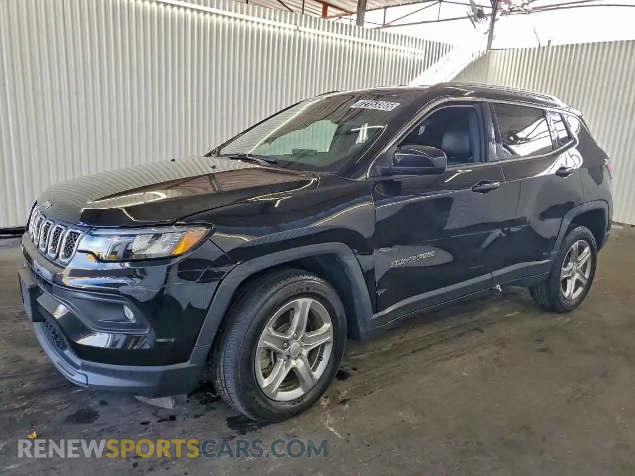 1 Photograph of a damaged car 3C4NJDBN5RT603903 JEEP COMPASS 2024