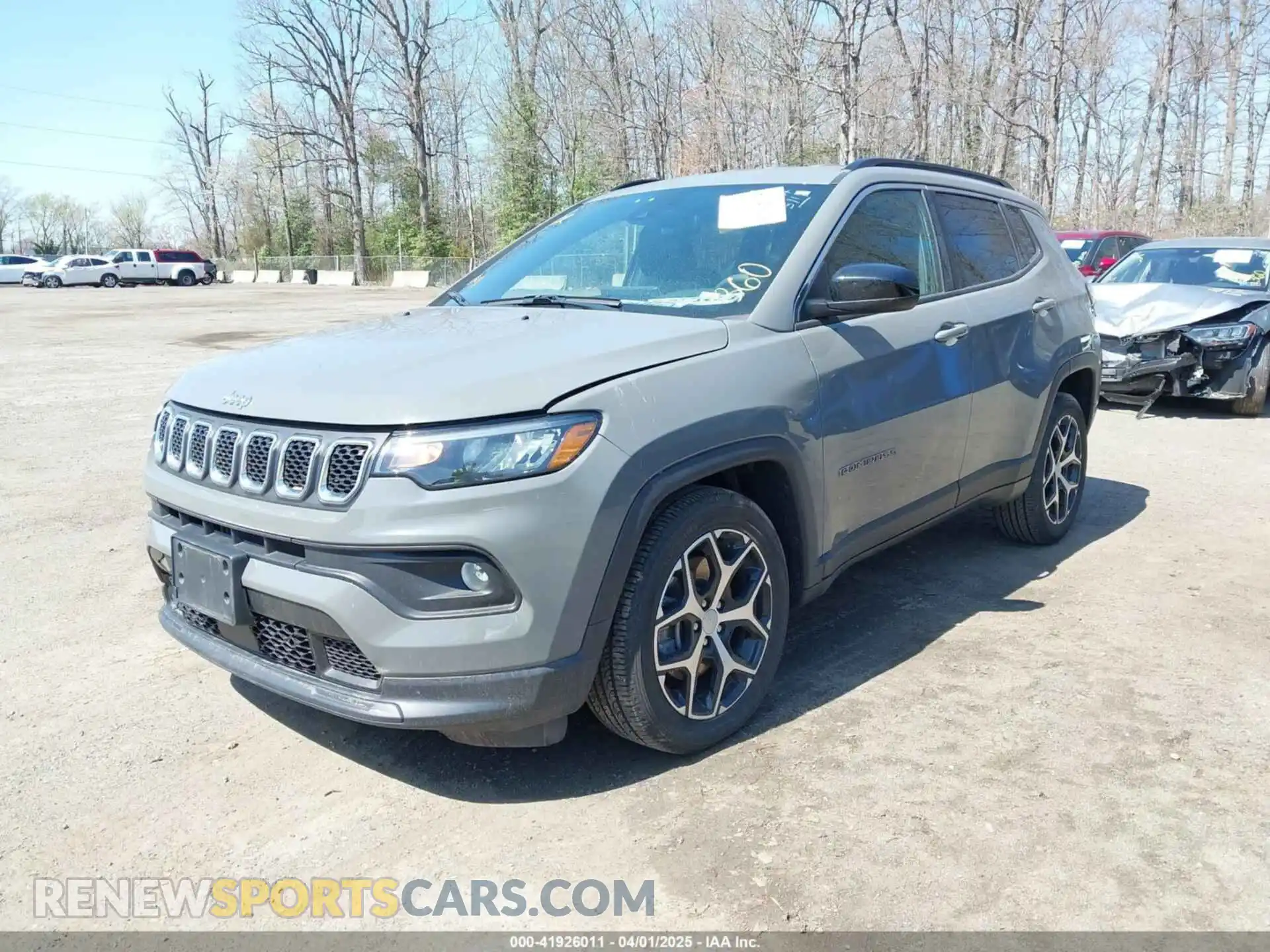 2 Photograph of a damaged car 3C4NJDBN5RT607675 JEEP COMPASS 2024