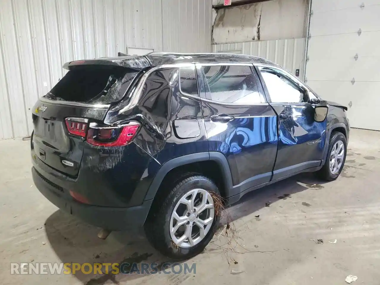 3 Photograph of a damaged car 3C4NJDBN6RT110280 JEEP COMPASS 2024