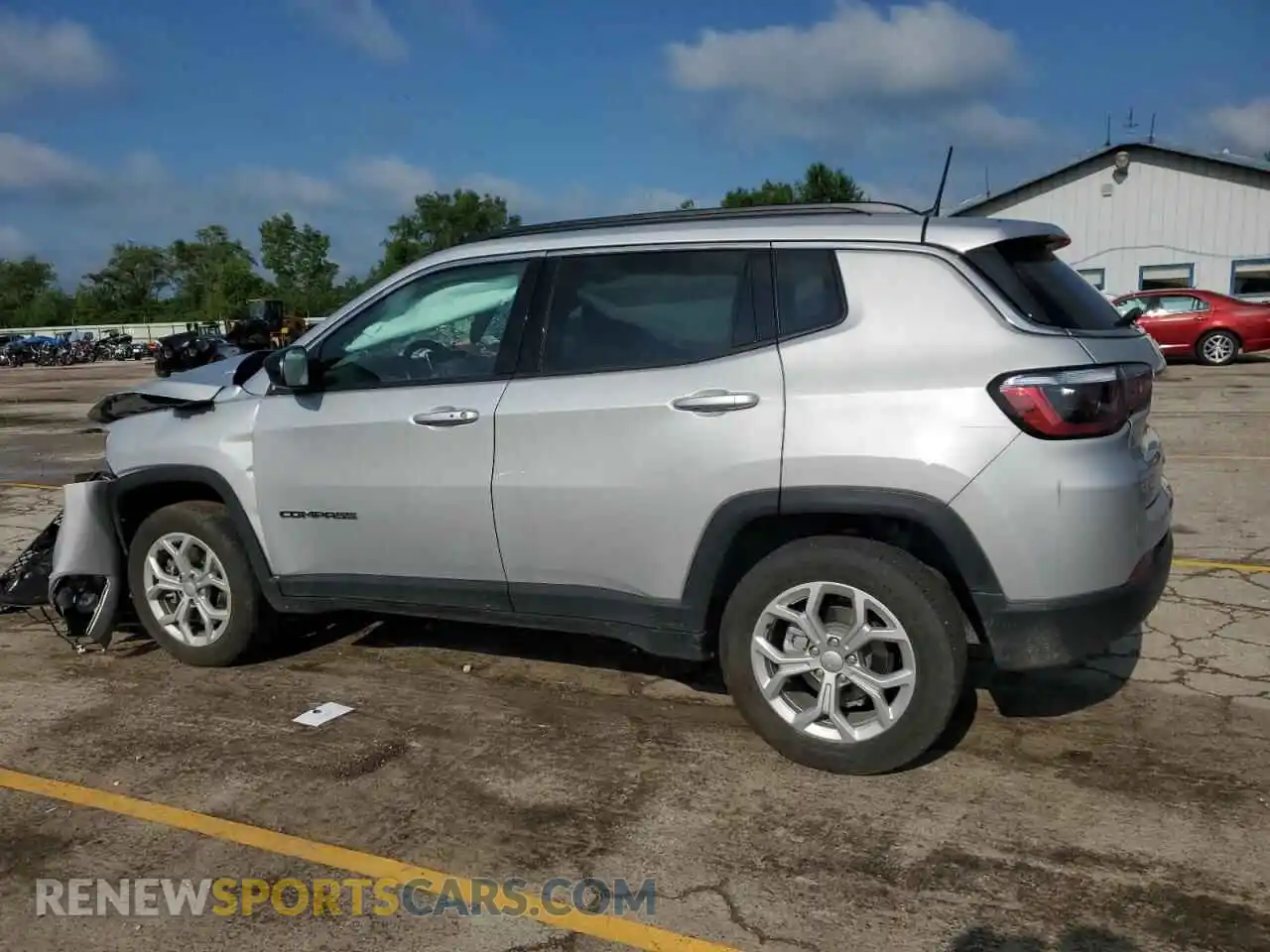 2 Photograph of a damaged car 3C4NJDBN6RT114197 JEEP COMPASS 2024