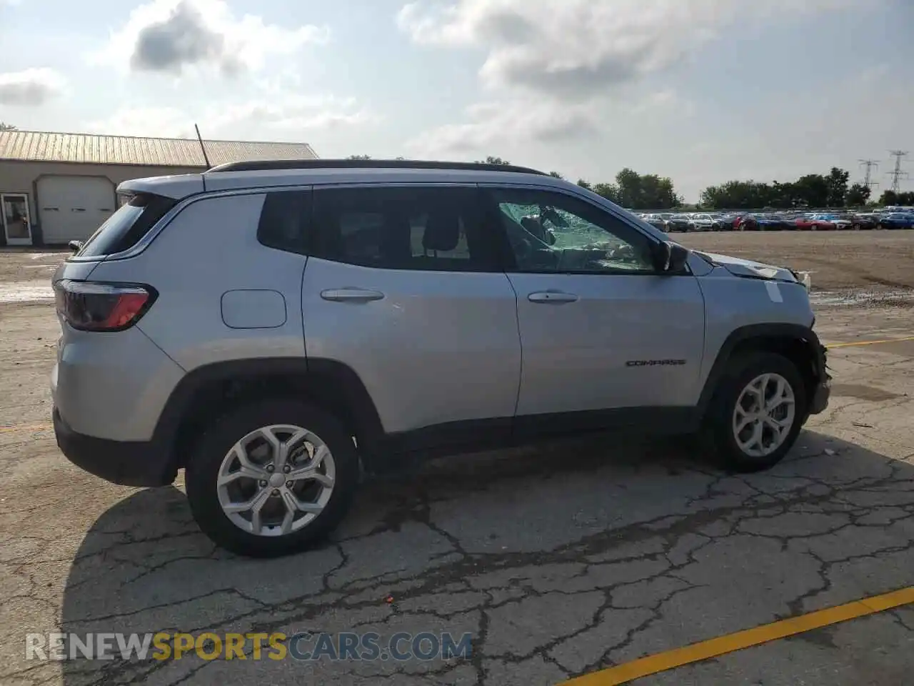 3 Photograph of a damaged car 3C4NJDBN6RT114197 JEEP COMPASS 2024