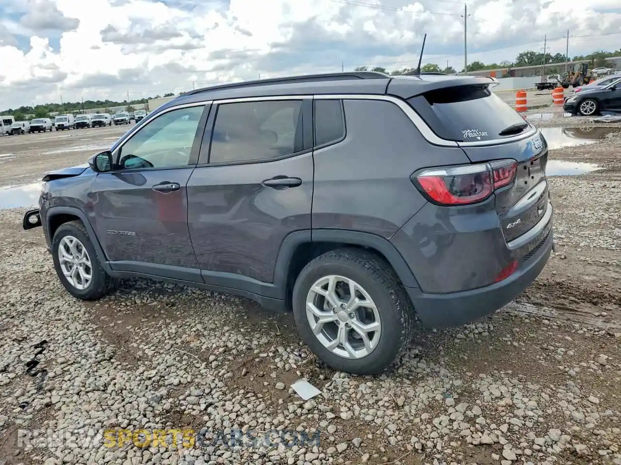 2 Photograph of a damaged car 3C4NJDBN6RT120677 JEEP COMPASS 2024