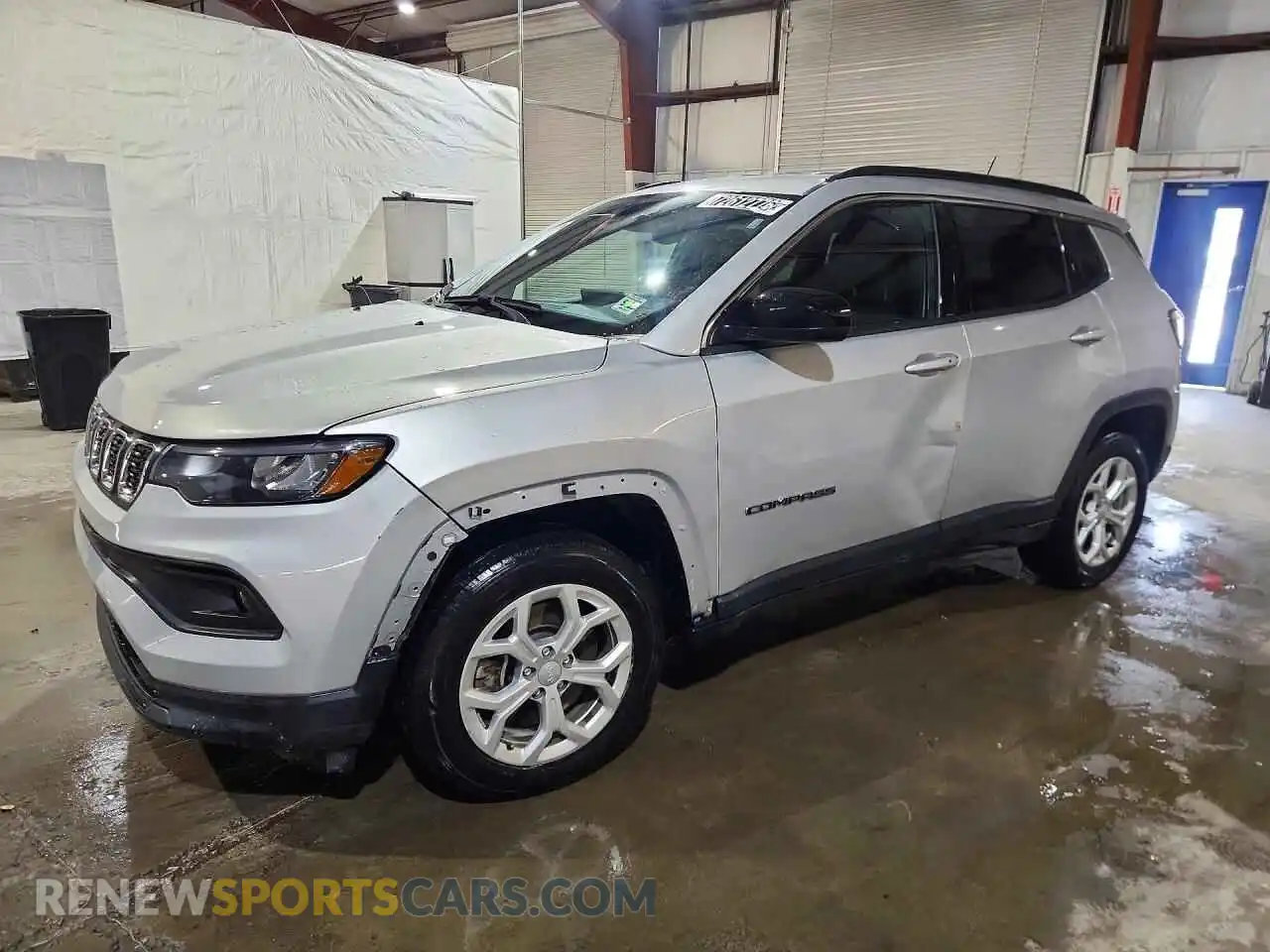 1 Photograph of a damaged car 3C4NJDBN6RT138757 JEEP COMPASS 2024