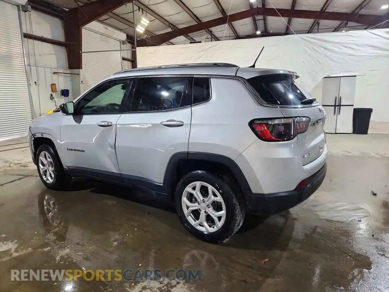 2 Photograph of a damaged car 3C4NJDBN6RT138757 JEEP COMPASS 2024