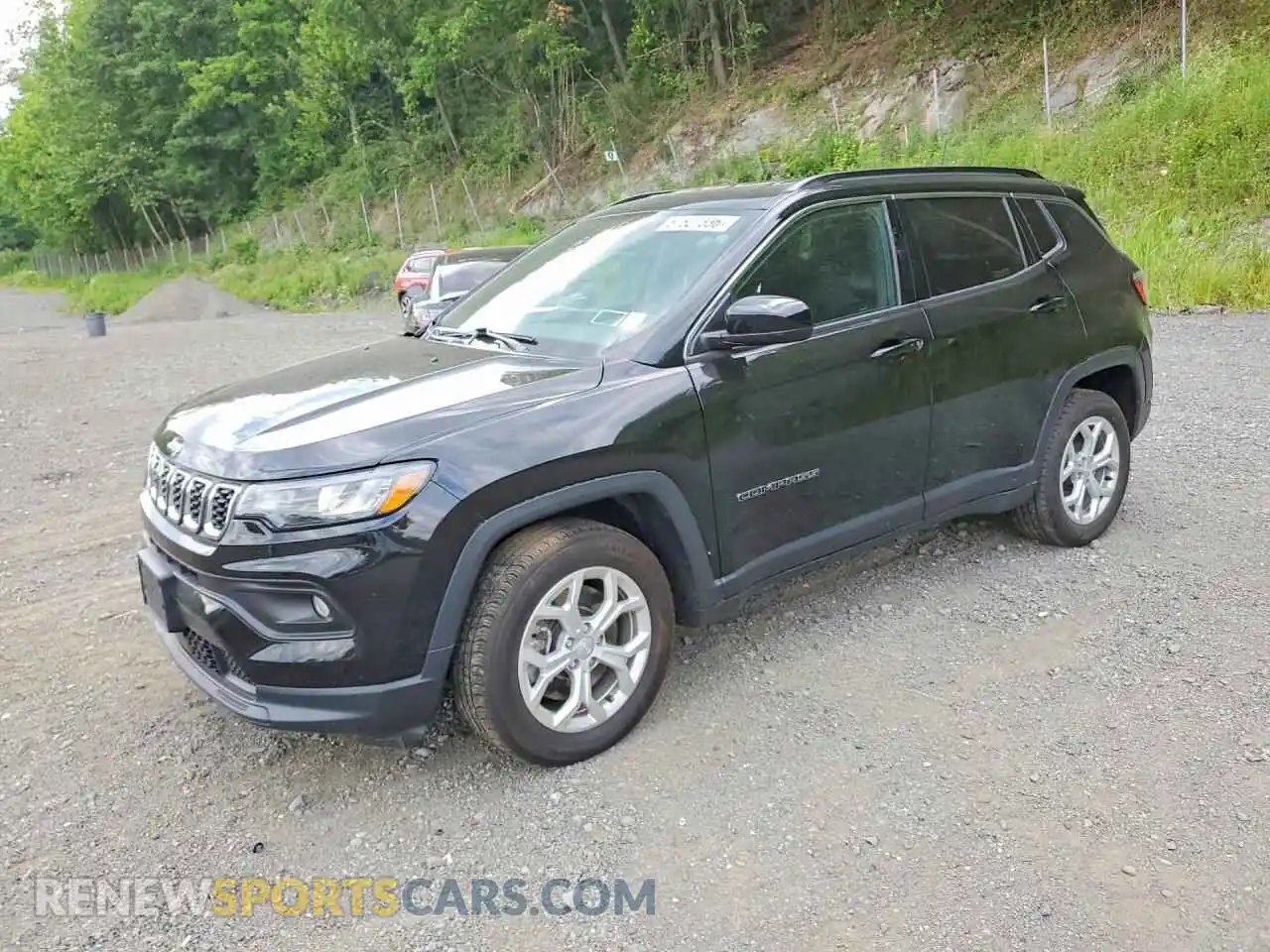 1 Photograph of a damaged car 3C4NJDBN6RT139102 JEEP COMPASS 2024